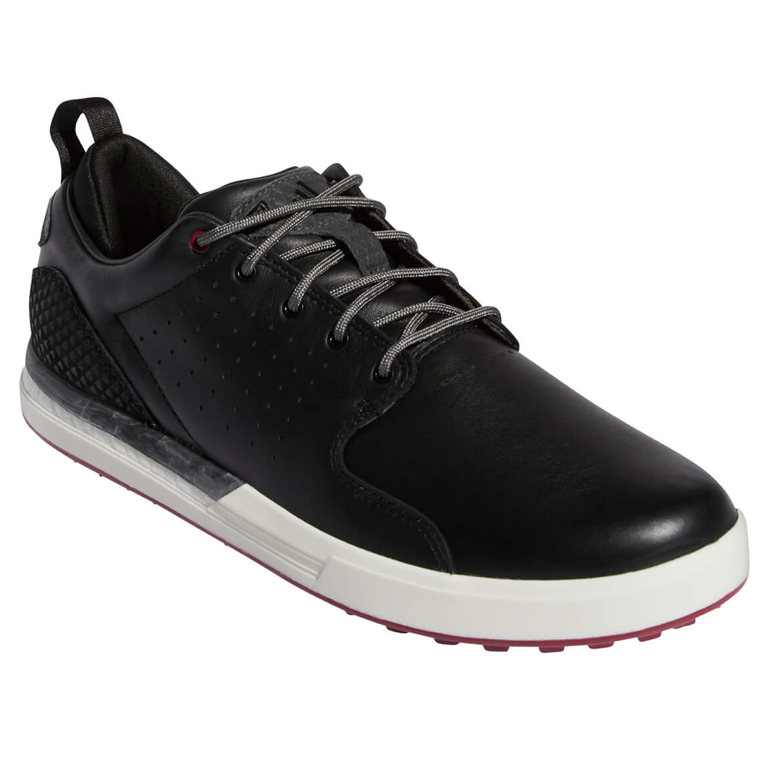 adidas Flopshot Golf Shoes Core Black/Grey Six/Legacy Burgundy