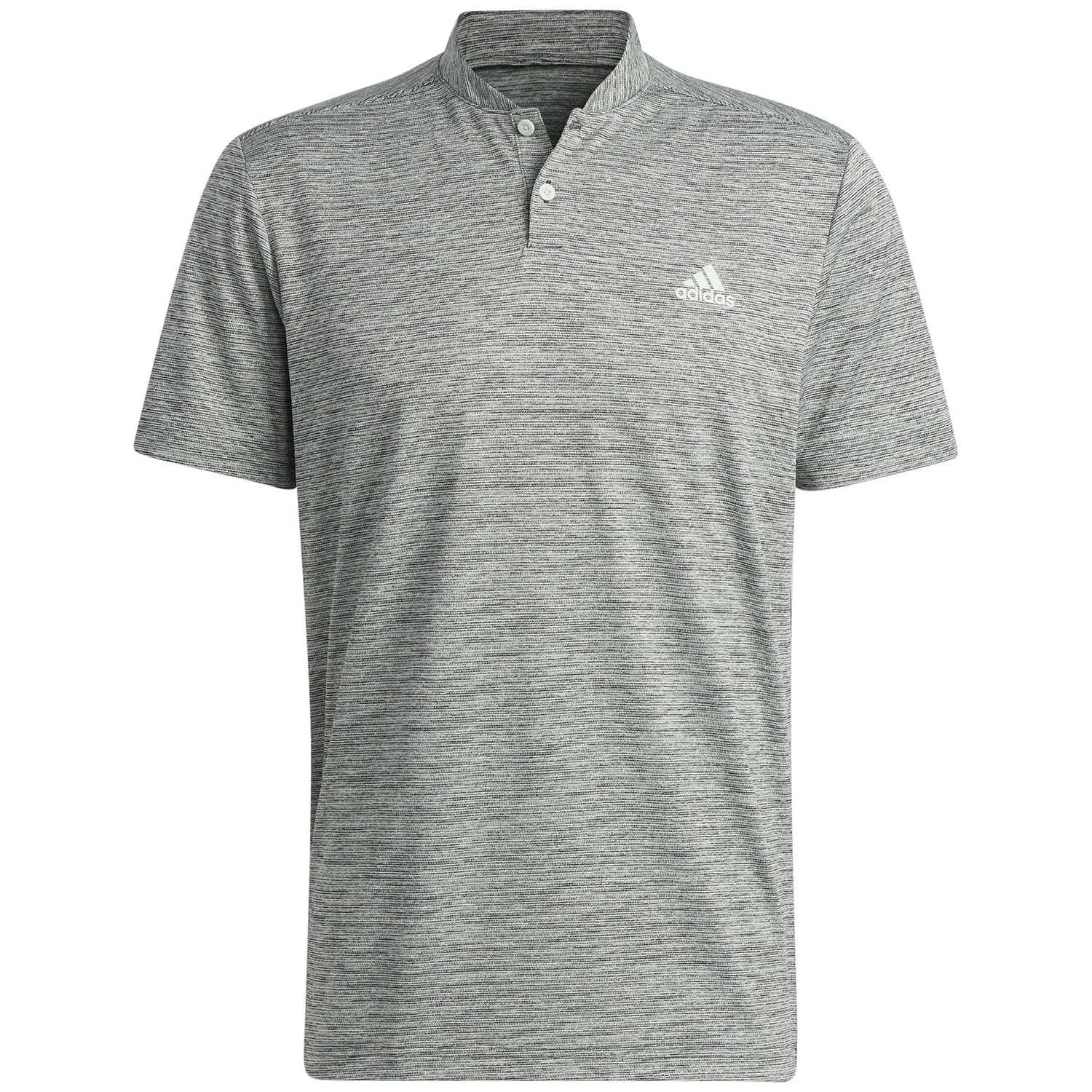 adidas Texture Stripe Polo Shirt Shadow Green/Linen Green | Scottsdale Golf
