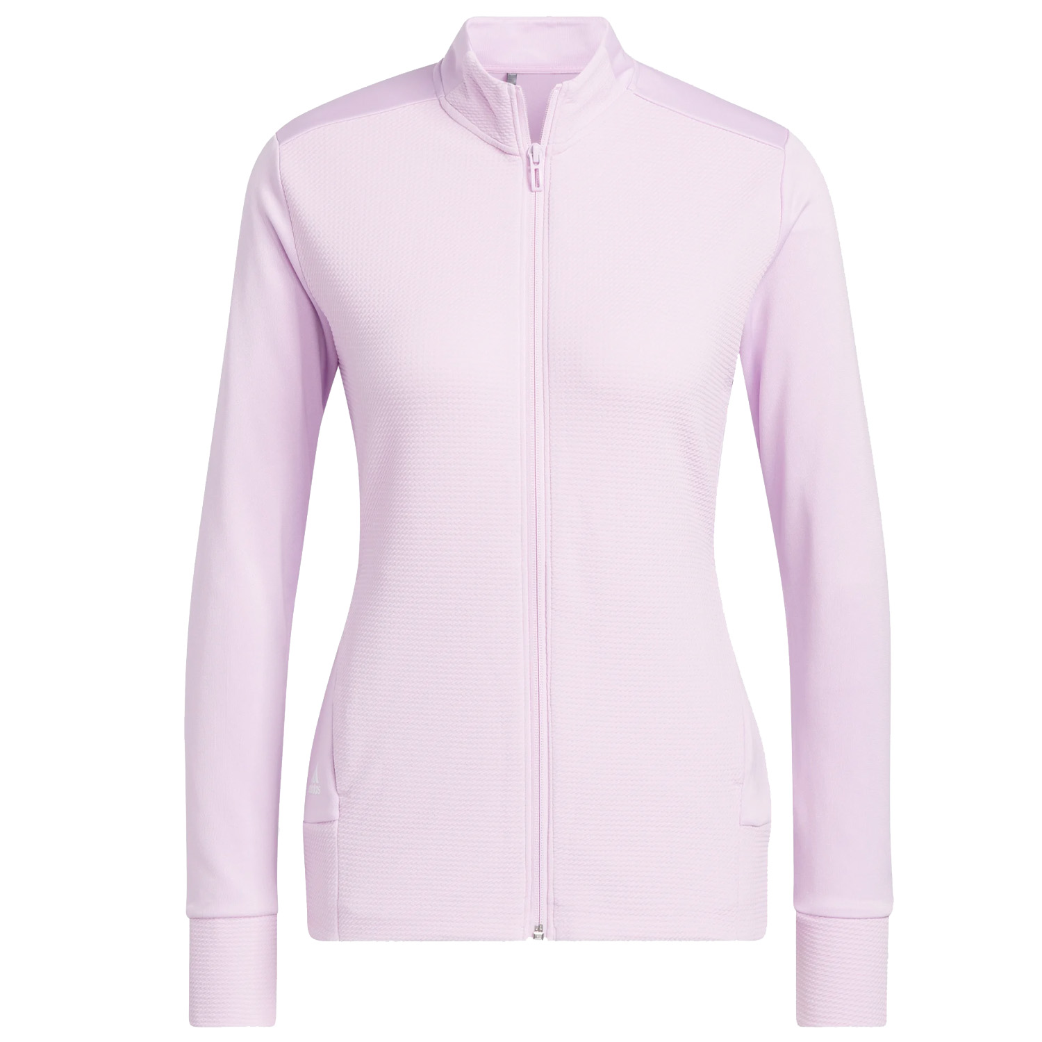 adidas Textured Full Zip Ladies Golf Jacket