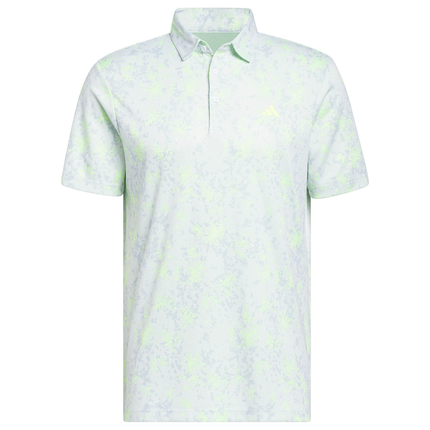 adidas Burst Jacquard Golf Polo Shirt