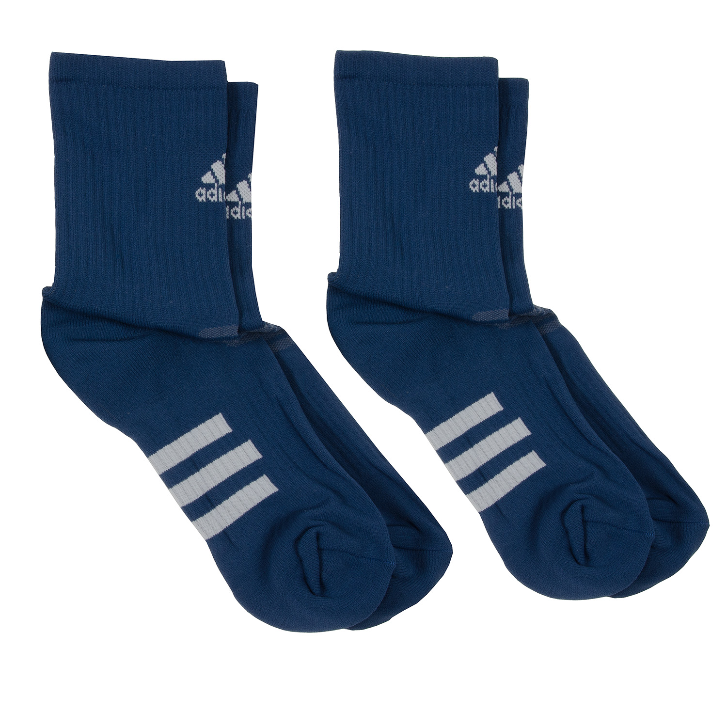 adidas Sport Crew Socks (2 Pack) Mineral Blue | Scottsdale Golf