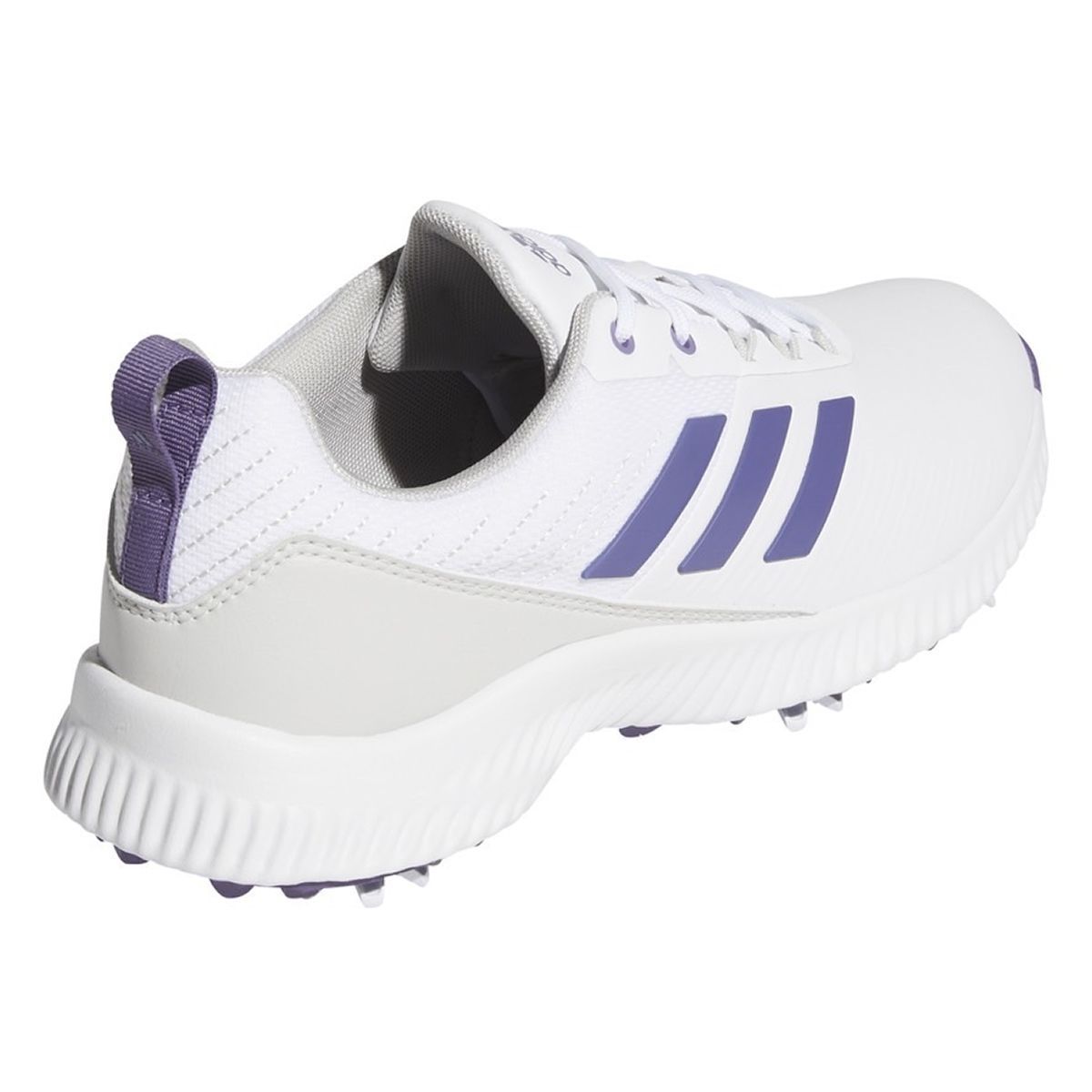 adidas Response Bounce 2.0 Ladies Golf Shoes White/Tech Purple/Grey One | Scottsdale Golf