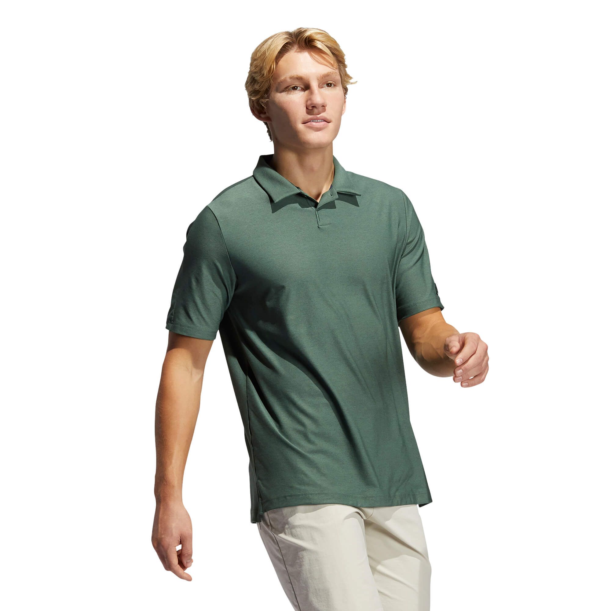 adidas Go-To Golf Polo Shirt Green Oxide | Scottsdale Golf