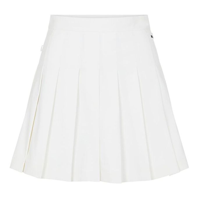 J Lindeberg Adina Ladies Golf Skirt White | Scottsdale Golf