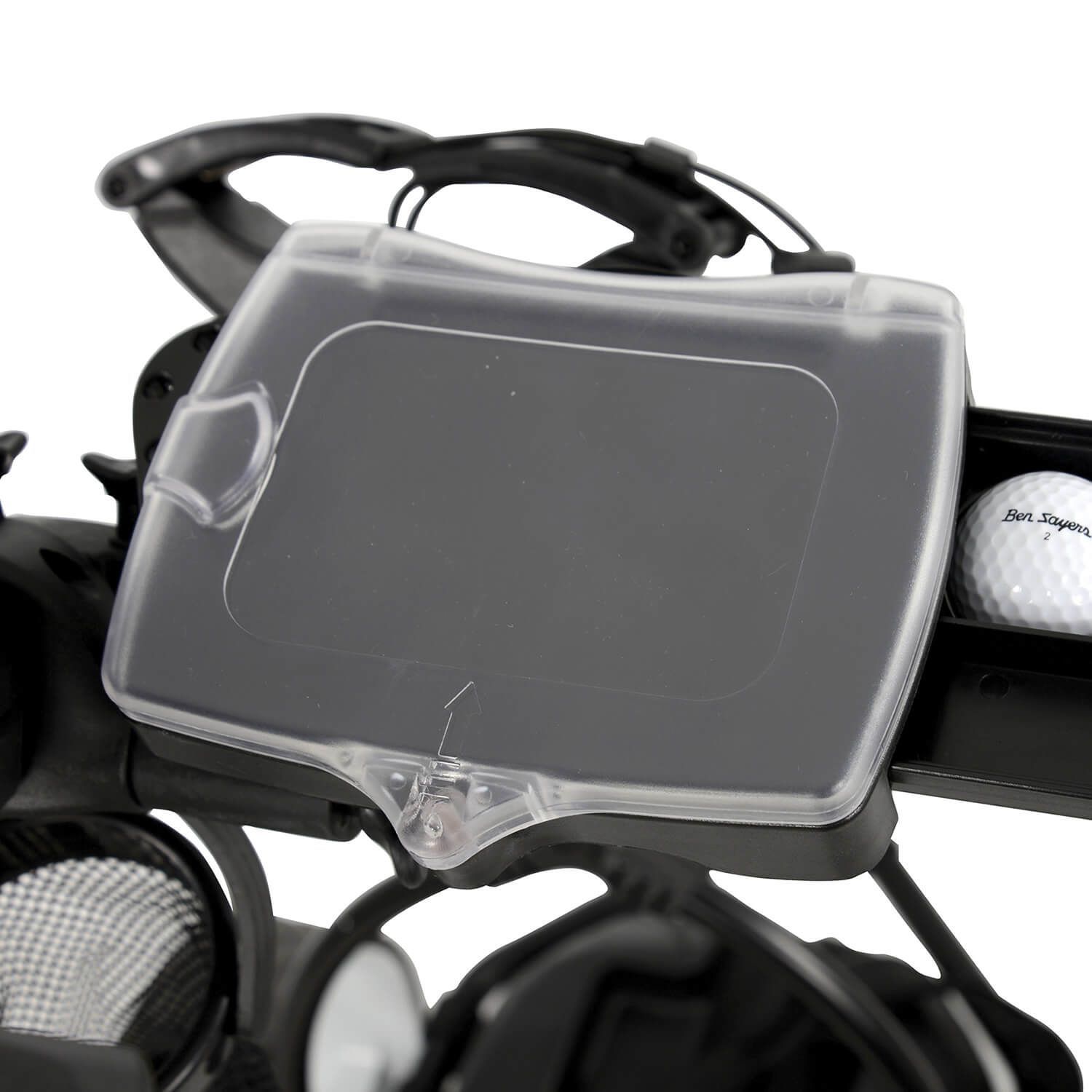 Ben Sayers Lithium Electric Golf Trolley Black/White Scottsdale Golf Ben Sayers Lithium Electric Golf Trolley Black/White Scottsdale Golf