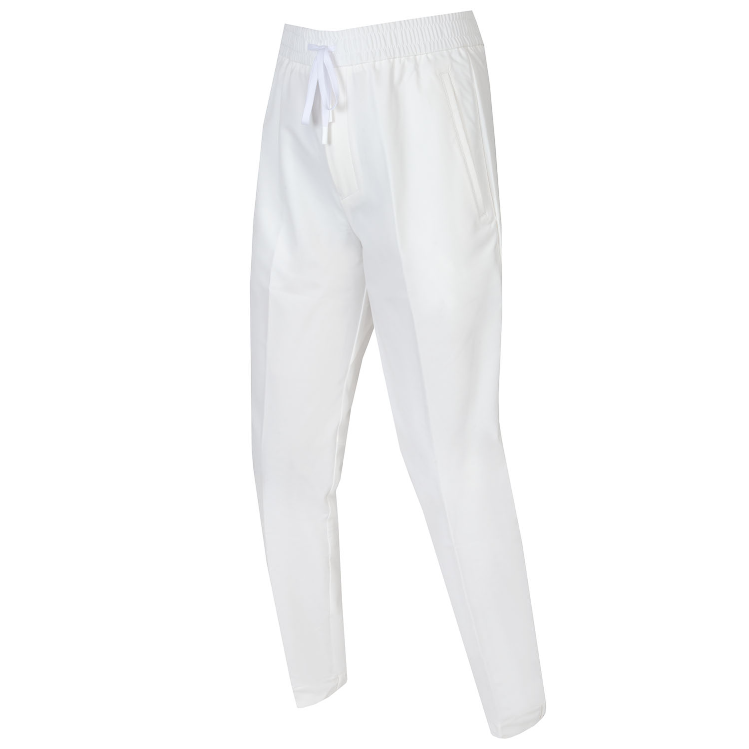 BOSS T Flex Golf Trousers White 100 | Scottsdale Golf
