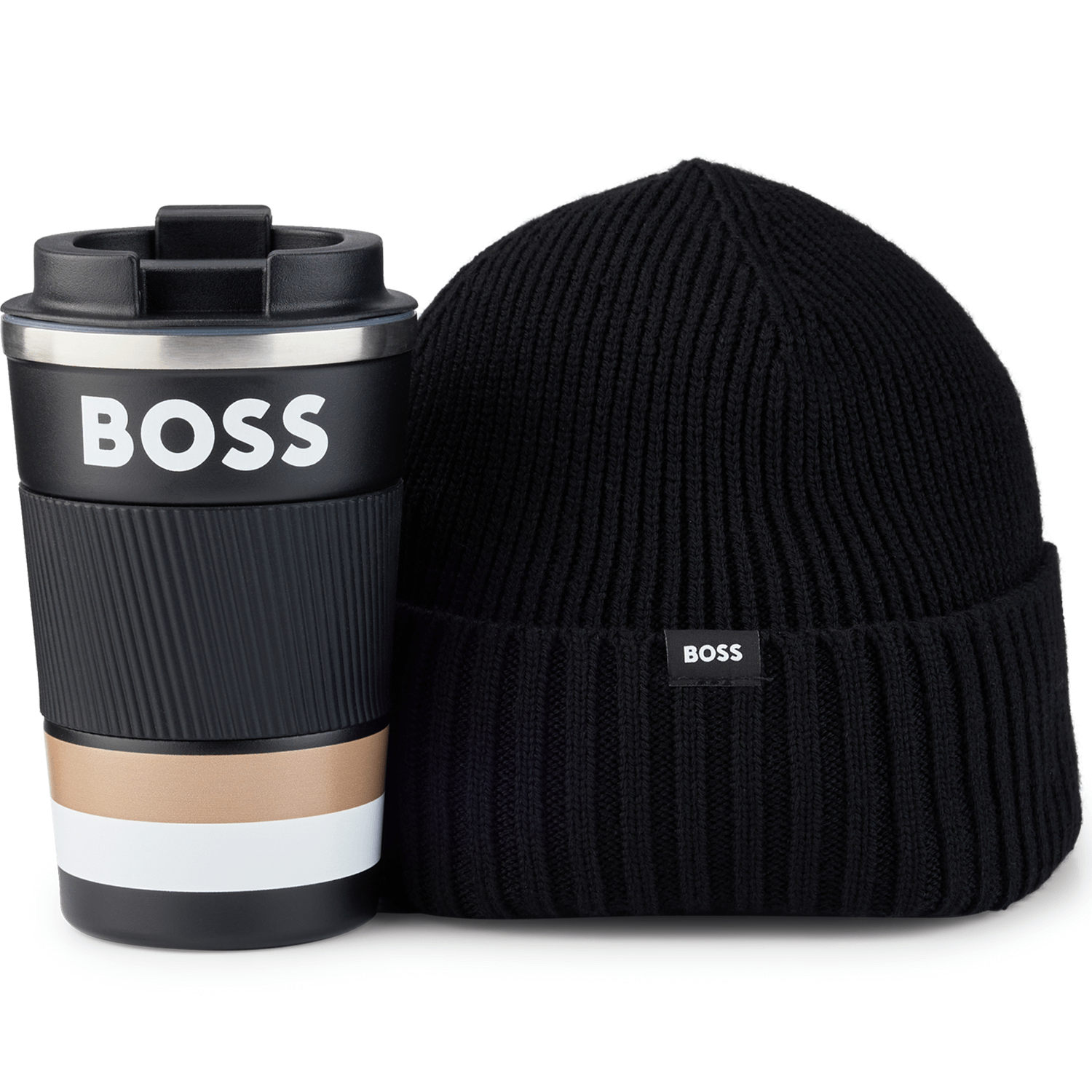 BOSS Mug & Beanie Gift Set