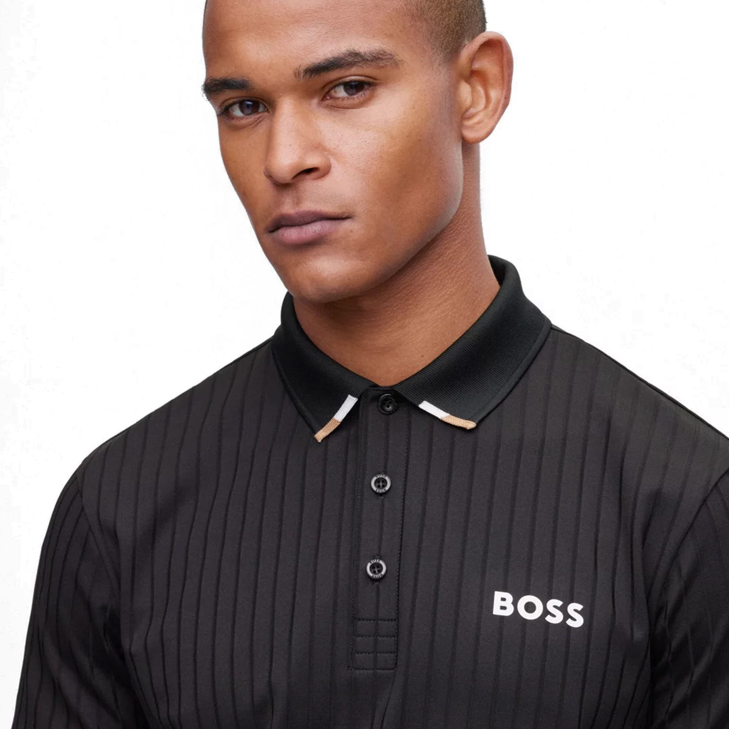 BOSS Paddytech Polo Shirt Black 001 | Scottsdale Golf
