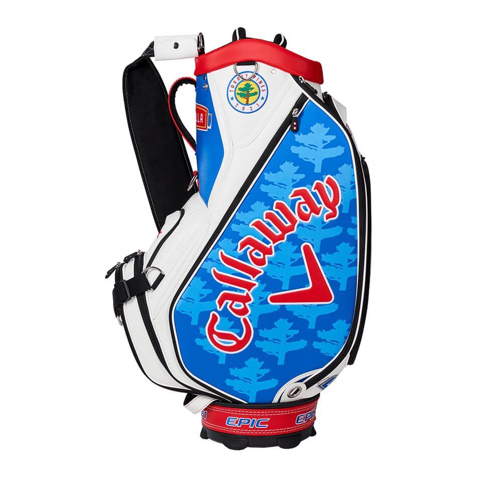 Callaway 2021 US Open Limited Edition Golf Tour Staff Bag Red/White