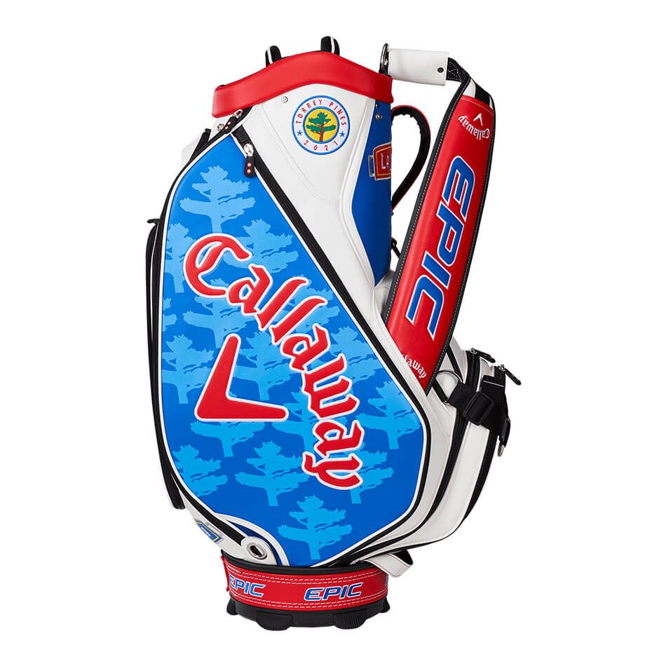 Callaway 2021 US Open Limited Edition Golf Tour Staff Bag Red/White ...