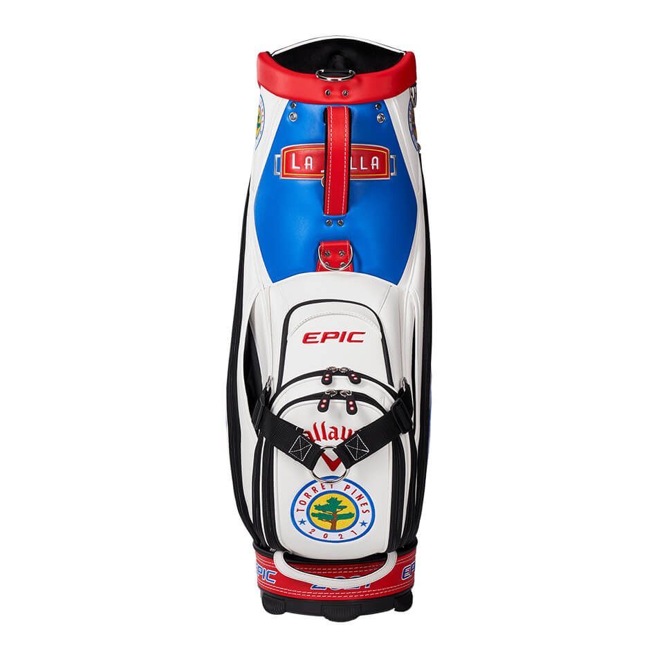 Callaway 2021 US Open Limited Edition Golf Tour Staff Bag Red/White