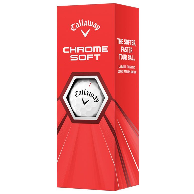 callaway chrome soft white golf balls