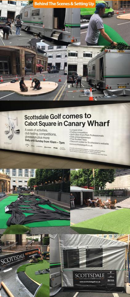 Canary Wharf Setup