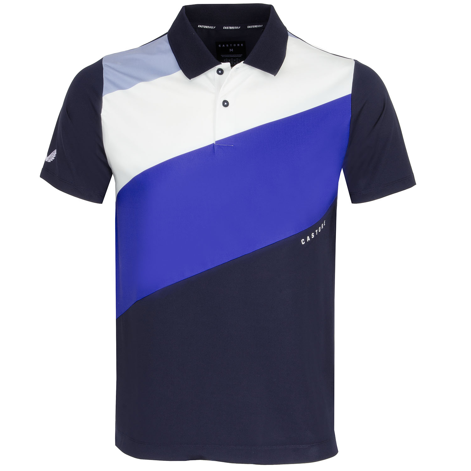 Castore Colourblock Golf Polo Shirt