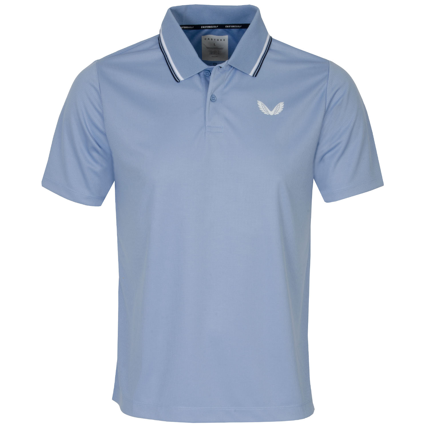 Image of Castore Tipped Golf Polo Shirt