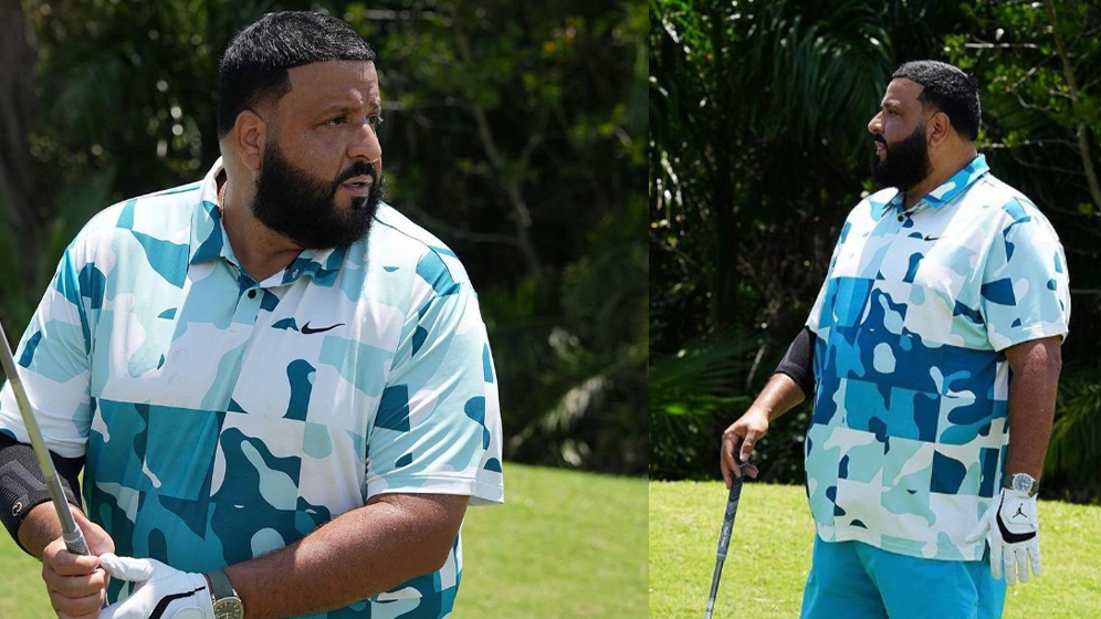 dj khaled golf bag