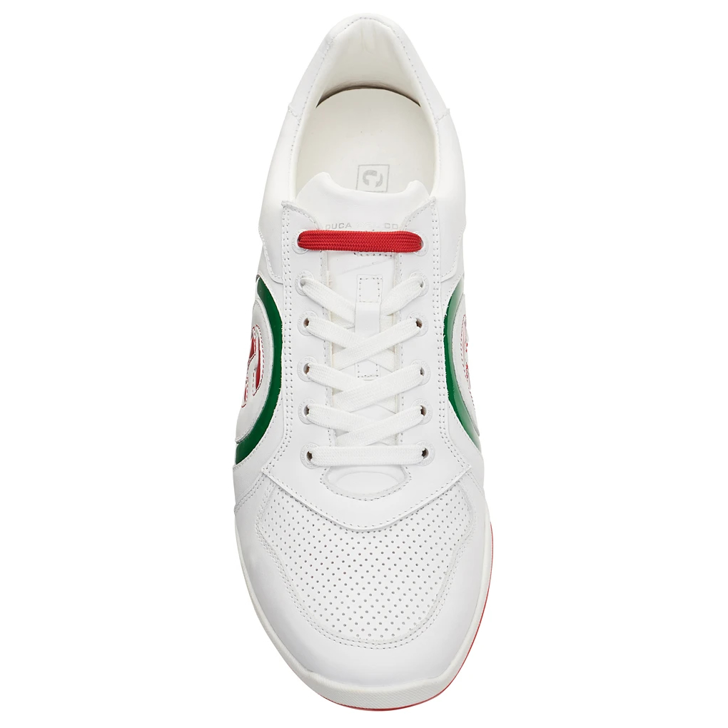 Duca del Cosma Kuba 2.0 Golf Shoes White/Green/Red | Scottsdale Golf
