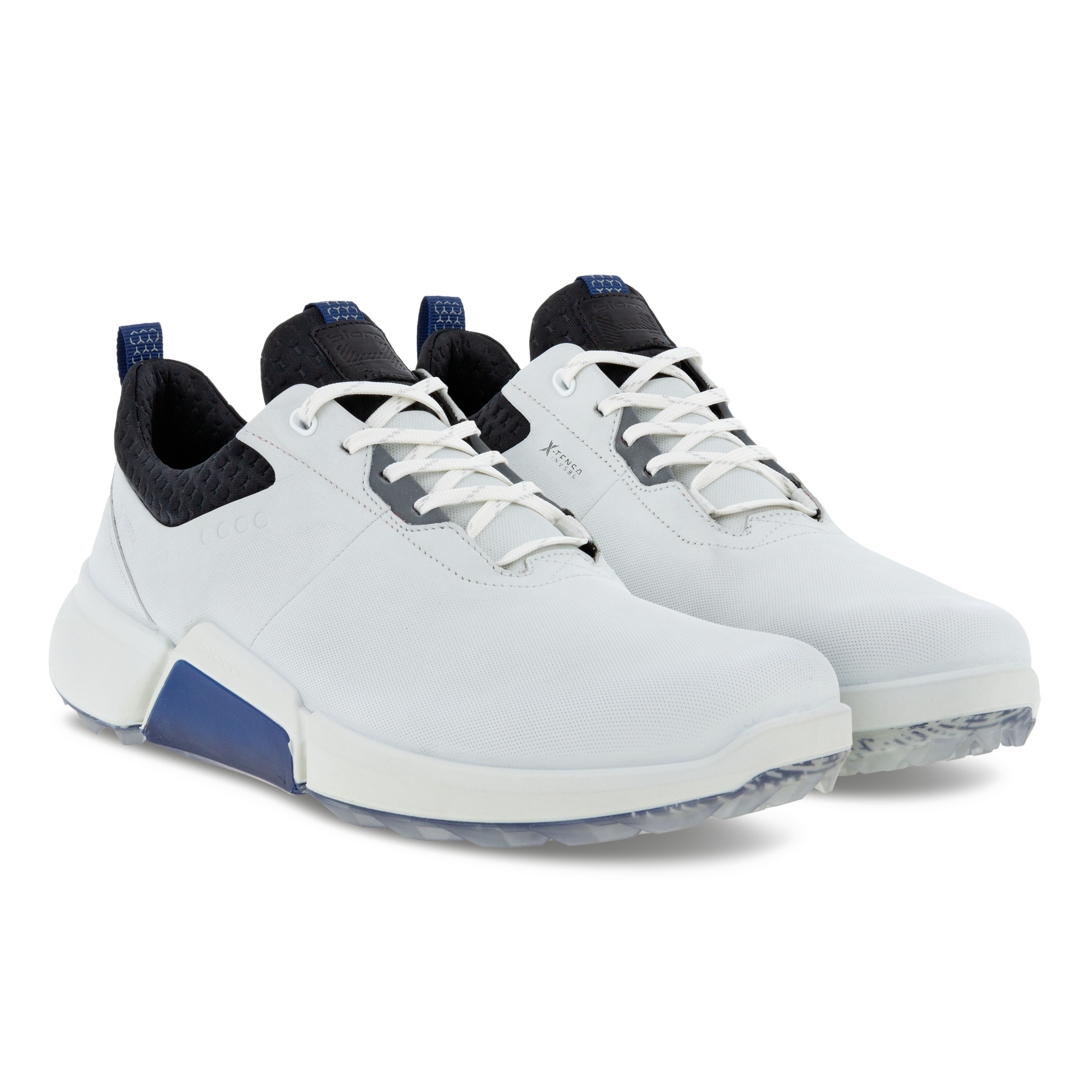ECCO Biom Hybrid 4 HS Gore-Tex Golf Shoes White/Black | Scottsdale Golf