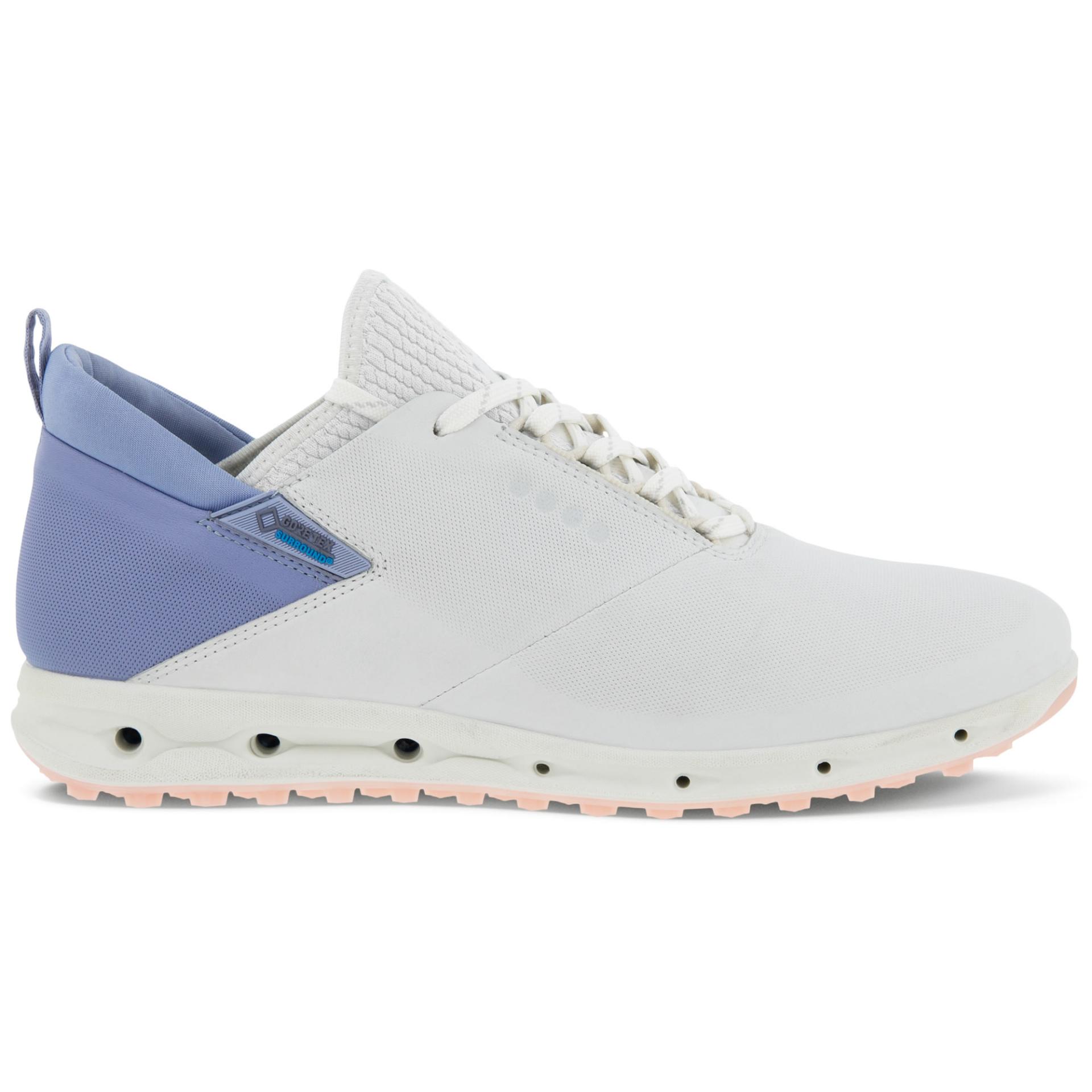 Ecco Cool Pro Ladies Golf Shoes White/Eventide Scottsdale Golf