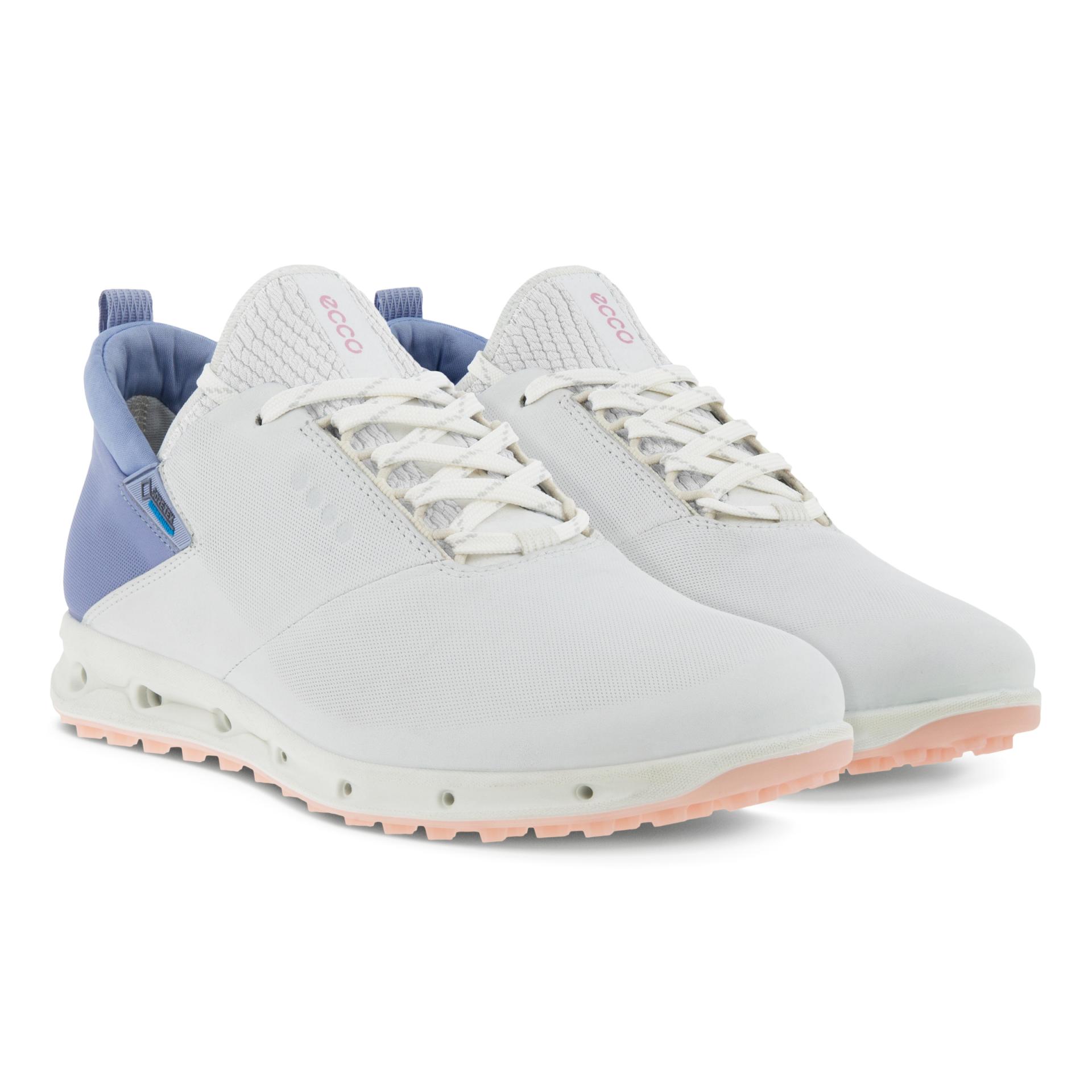 Ecco Cool Pro Ladies Golf Shoes White/Eventide Scottsdale Golf