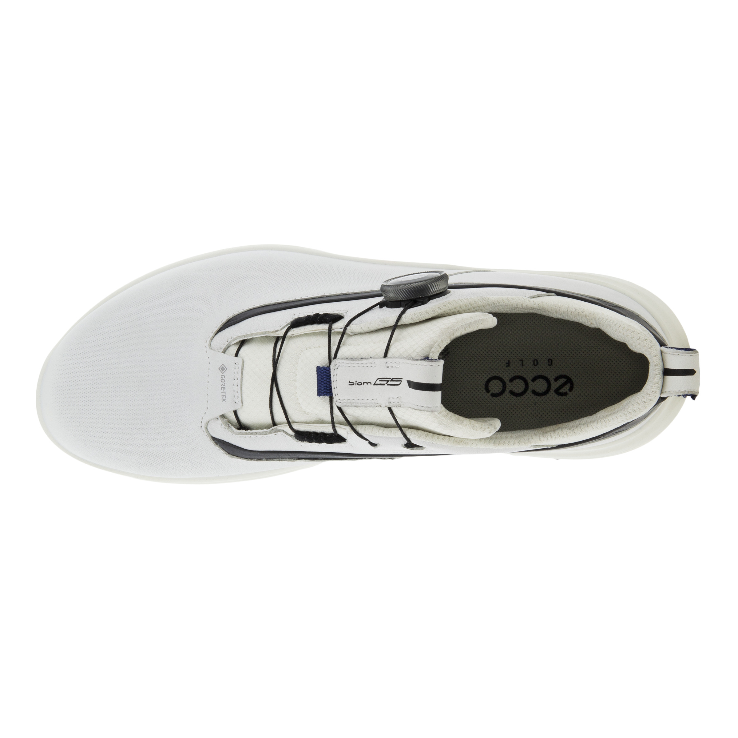 ECCO Biom G5 Golf Shoes White/Black | Scottsdale Golf