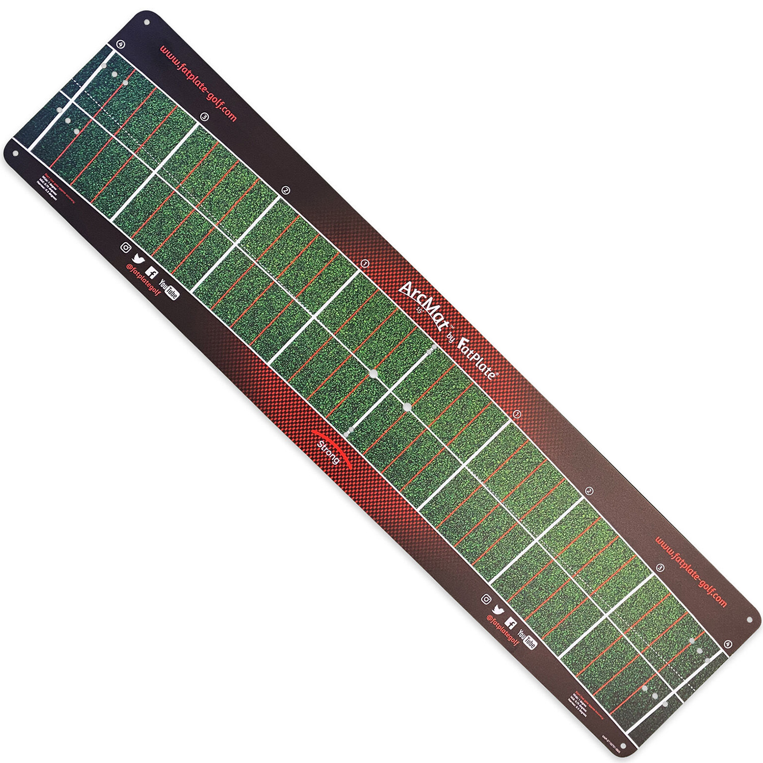 Image of FatPlate ArcMat Putting Stroke Path Trainer