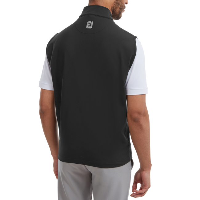 FootJoy Full Zip Knit Golf Vest Black 88455 Scottsdale Golf
