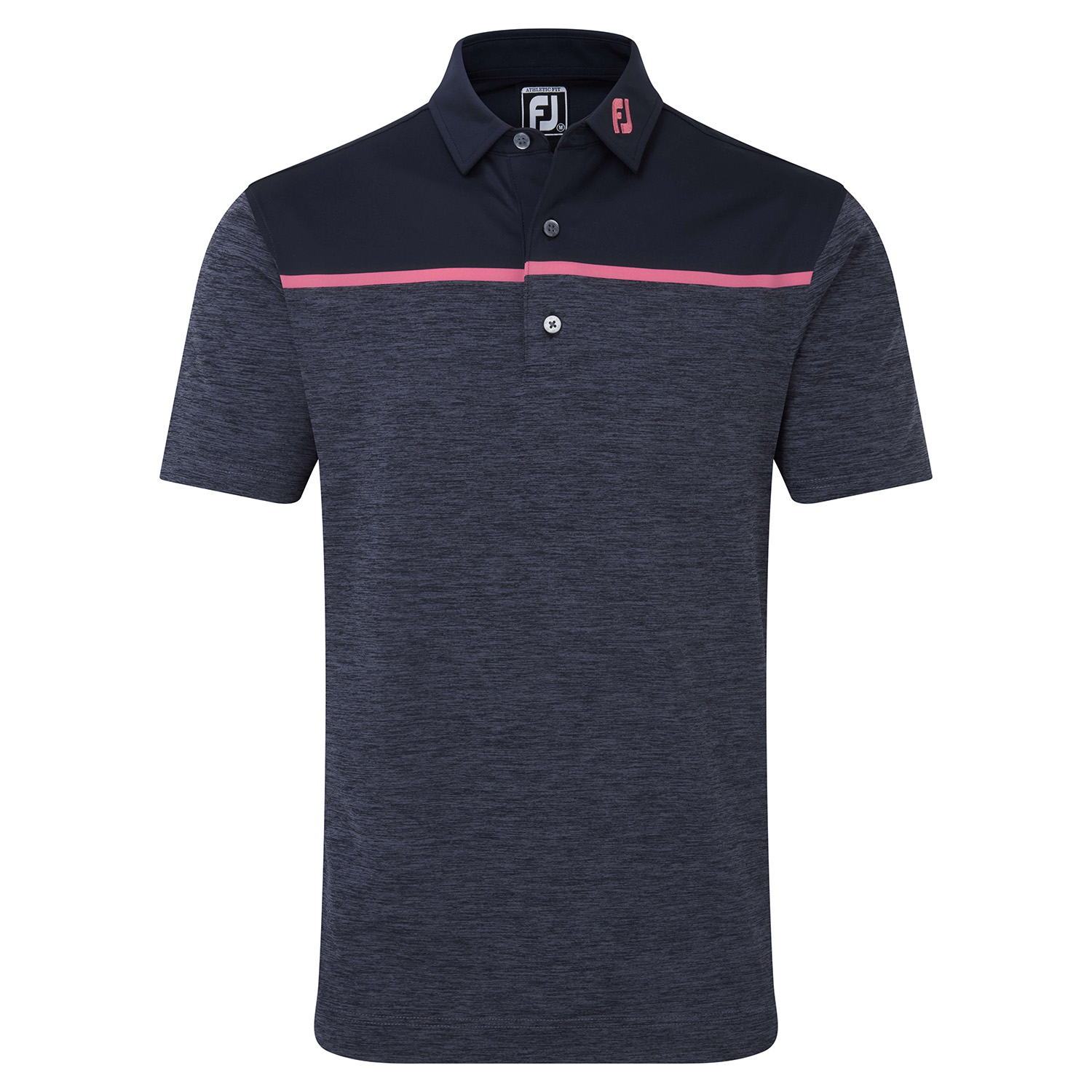 FootJoy Space Dye Block Golf Polo Shirt