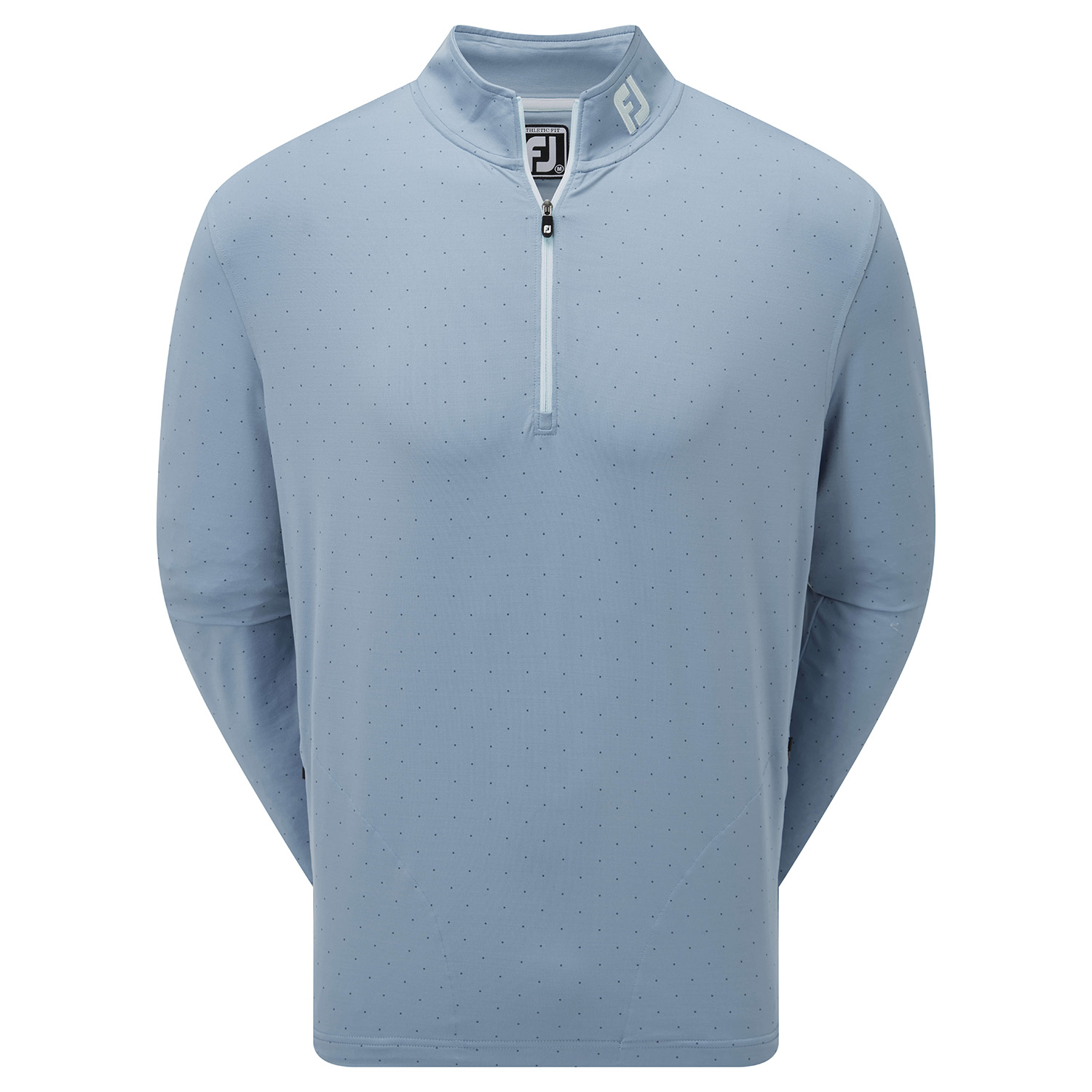 FootJoy Pin Dot Chill Out Zip Neck Golf Sweater