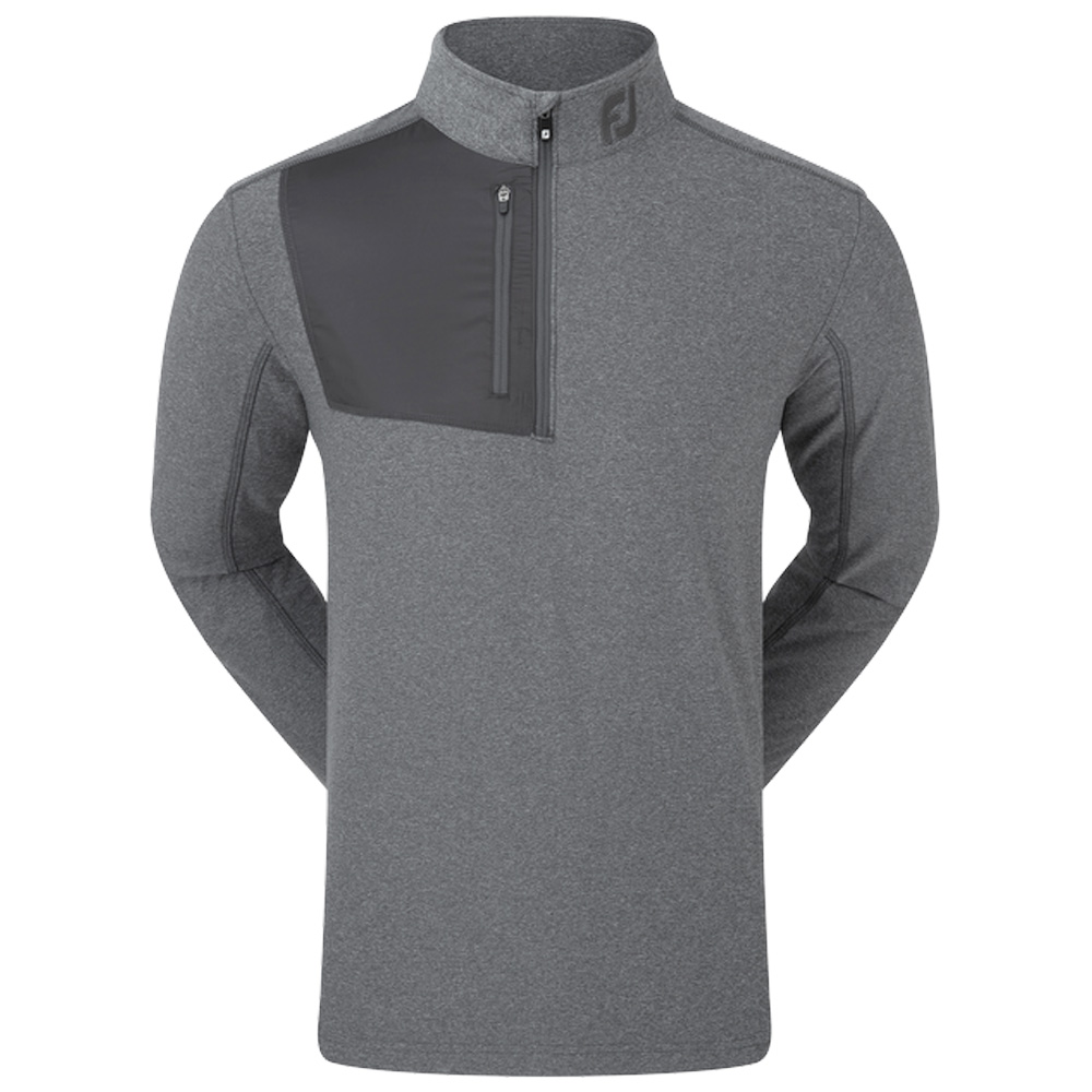 FootJoy Heather Chill Out XP Zip Neck Golf Sweater