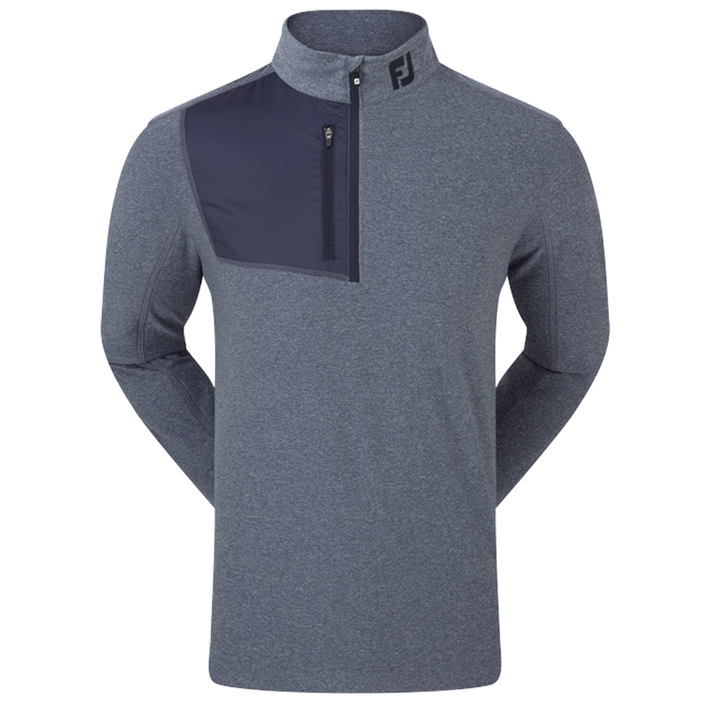 FootJoy Heather Chill Out XP Zip Neck Golf Sweater