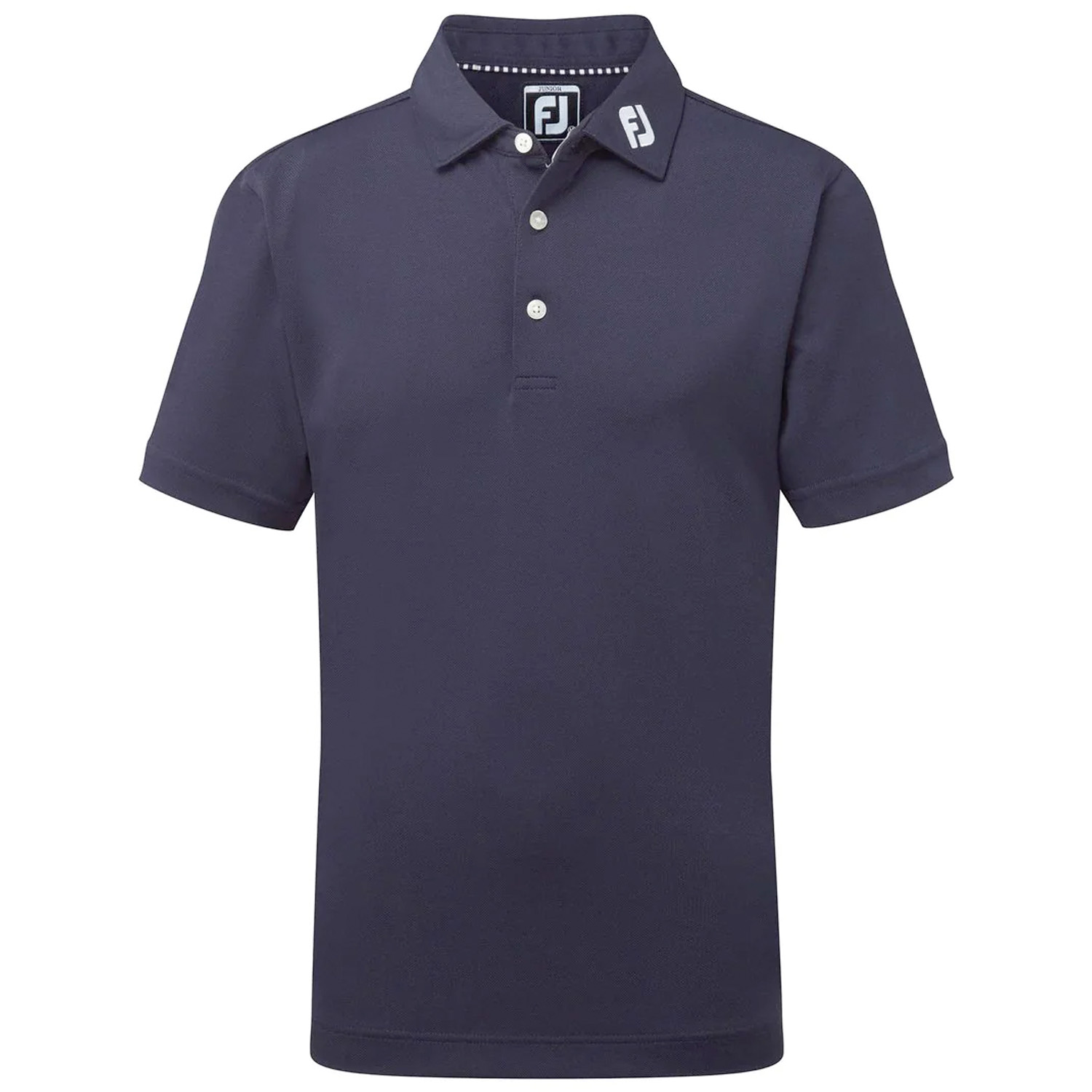 Image of FootJoy Stretch Pique Solid Junior Golf Polo Shirt
