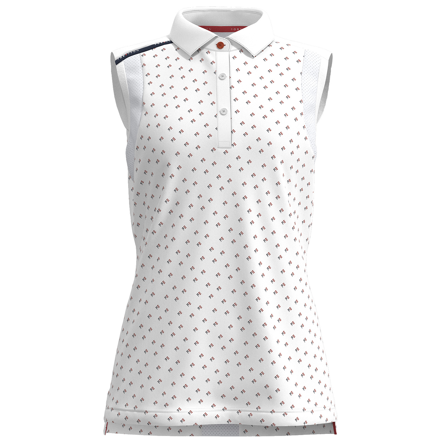 Image of Forelson Buckland Sleeveless Ladies Polo Shirt