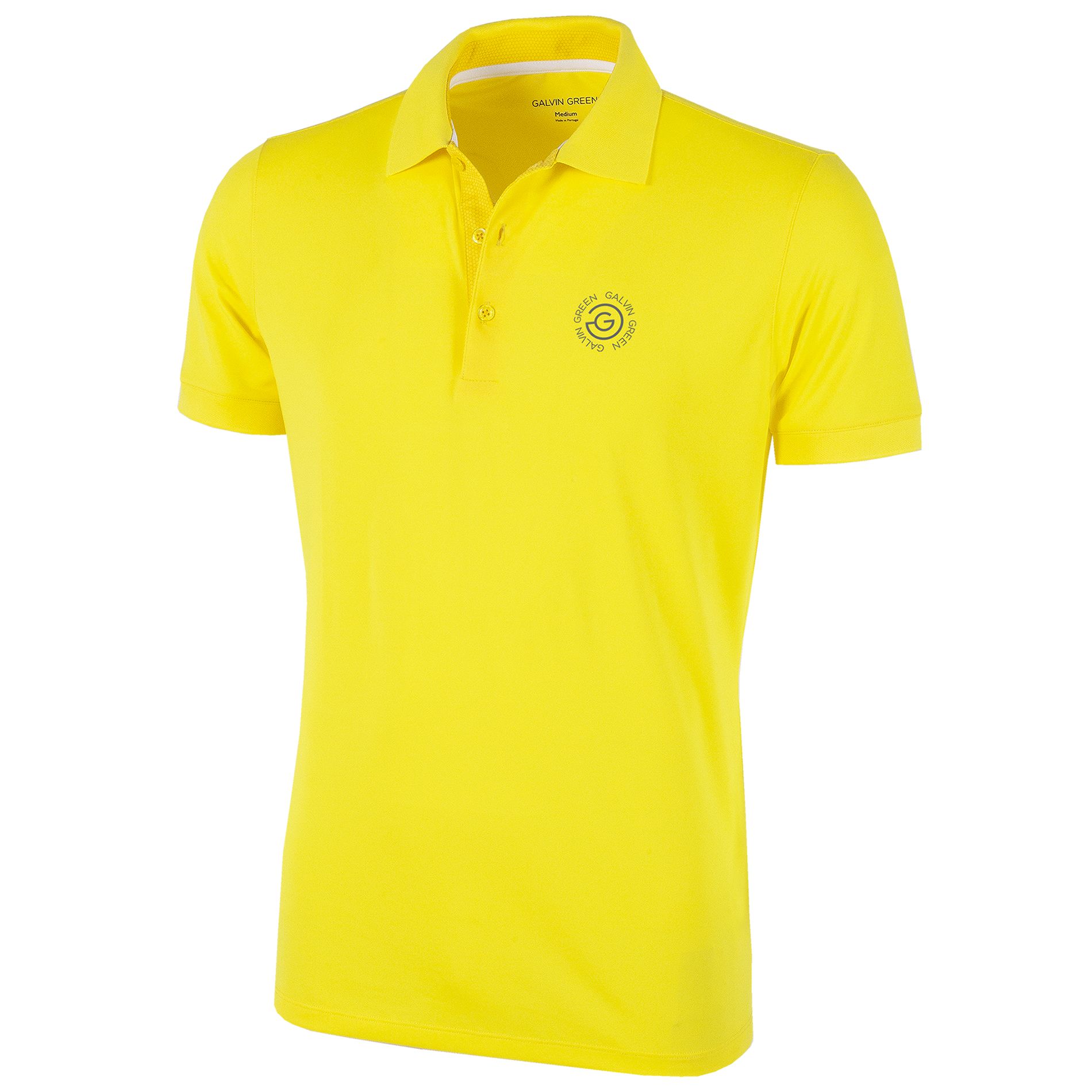 Galvin Green Max Tour Edition Ventil8 Plus Polo Shirt Yellow ...