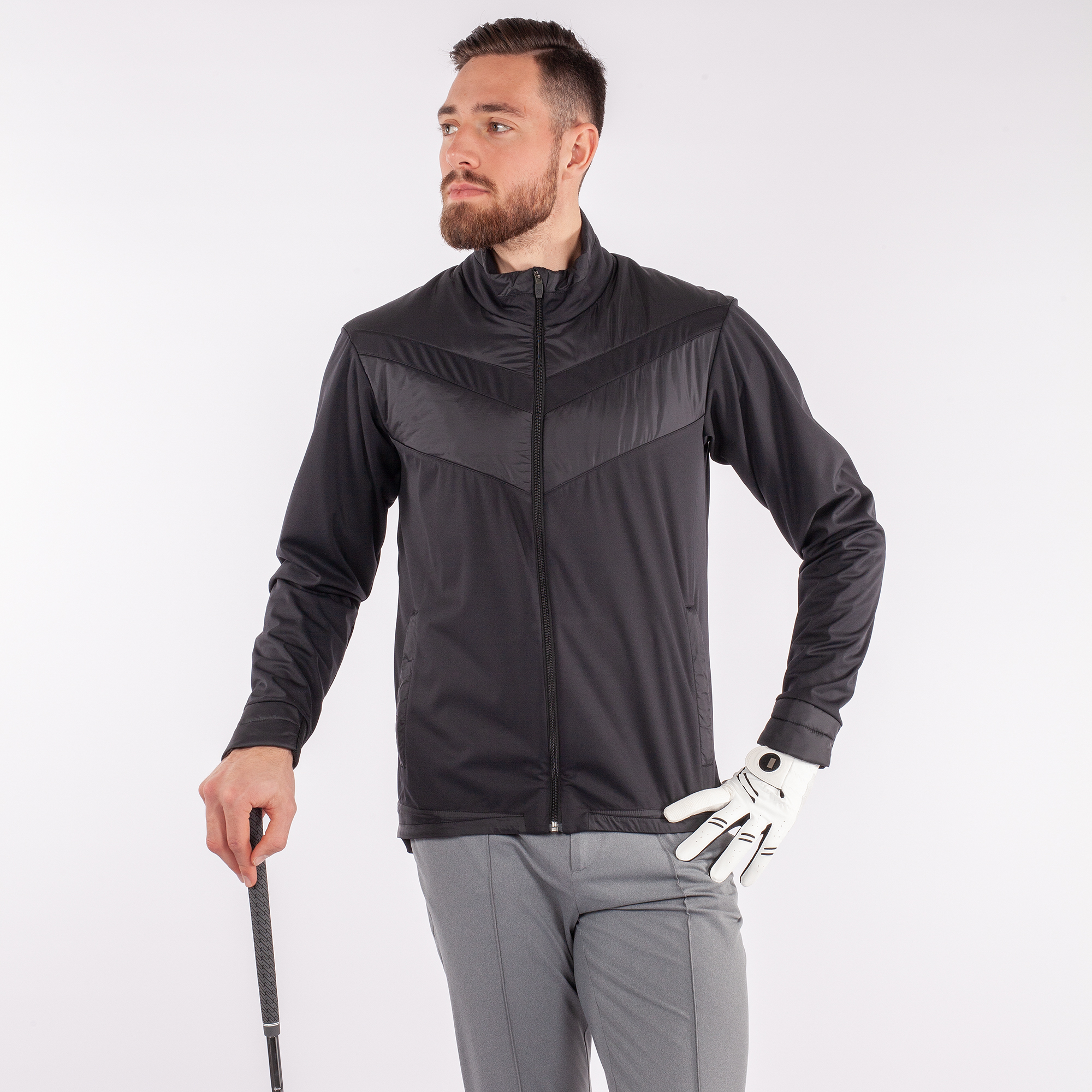 Galvin Green Liam Interface-1 Jacket Black | Scottsdale Golf