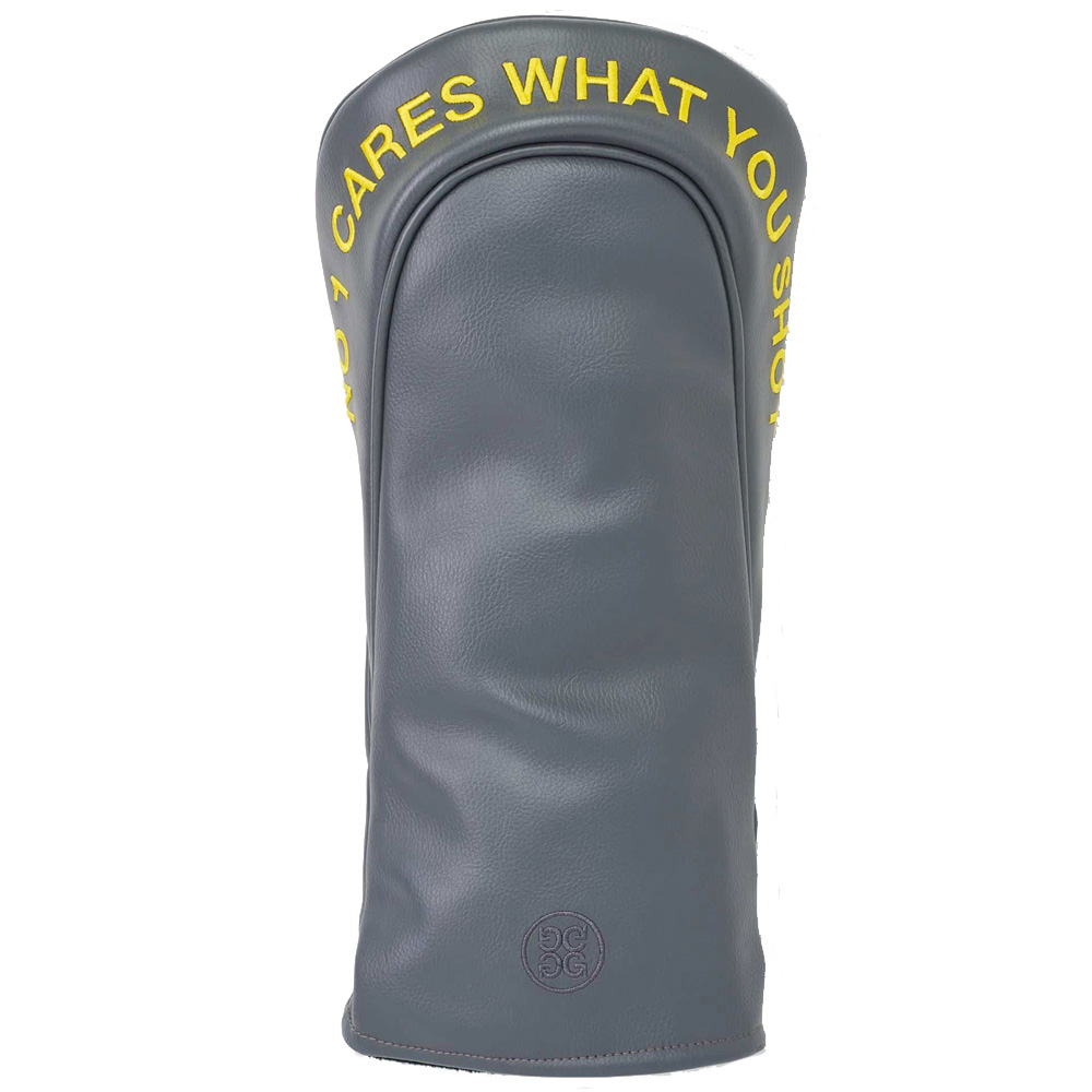 G/FORE Skull & Ts Driver Headcover Charcoal | Scottsdale Golf