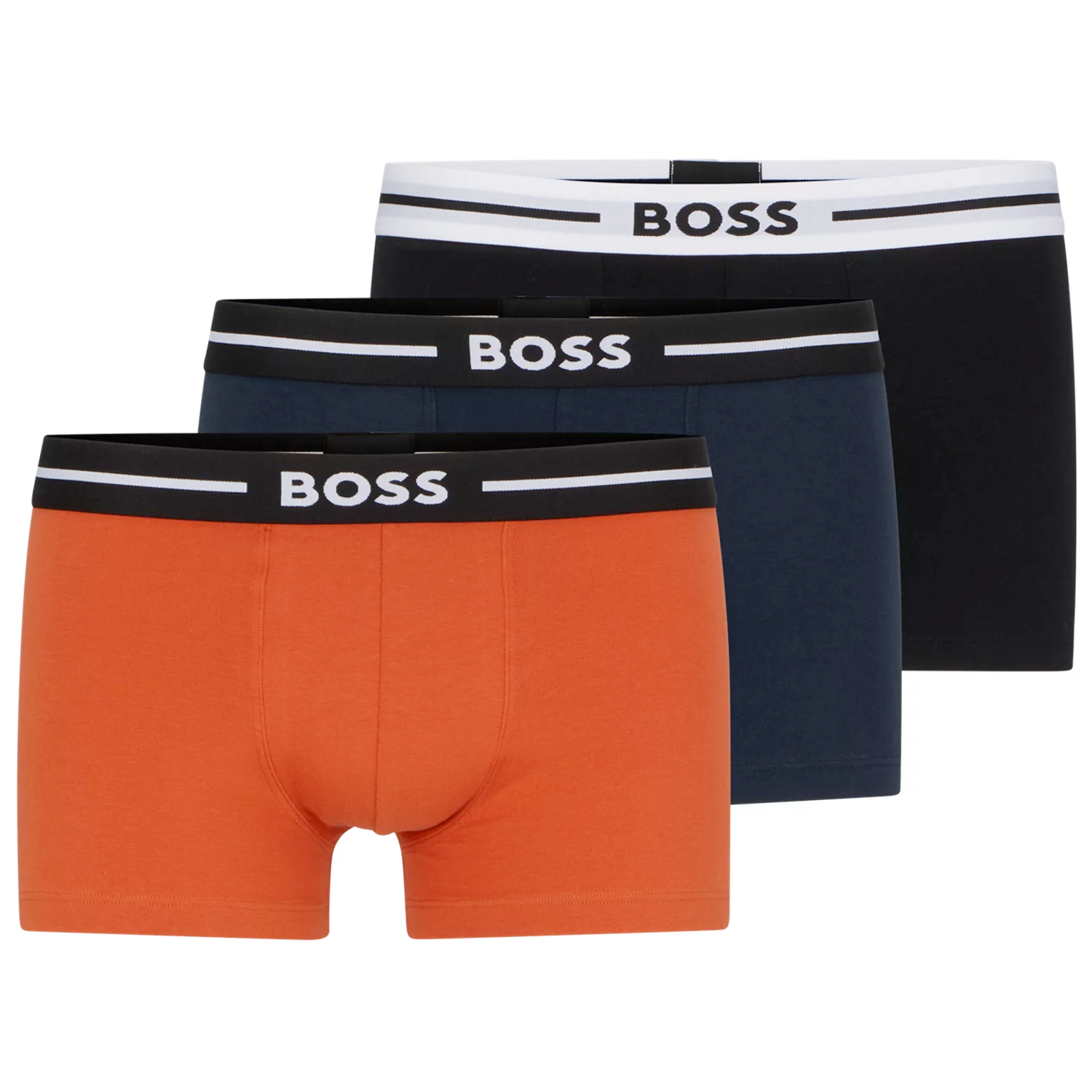 BOSS Stretch Cotton Trunks 3 Pack
