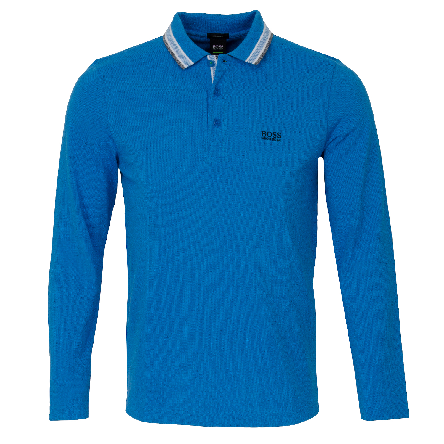 mens boss long sleeve polo