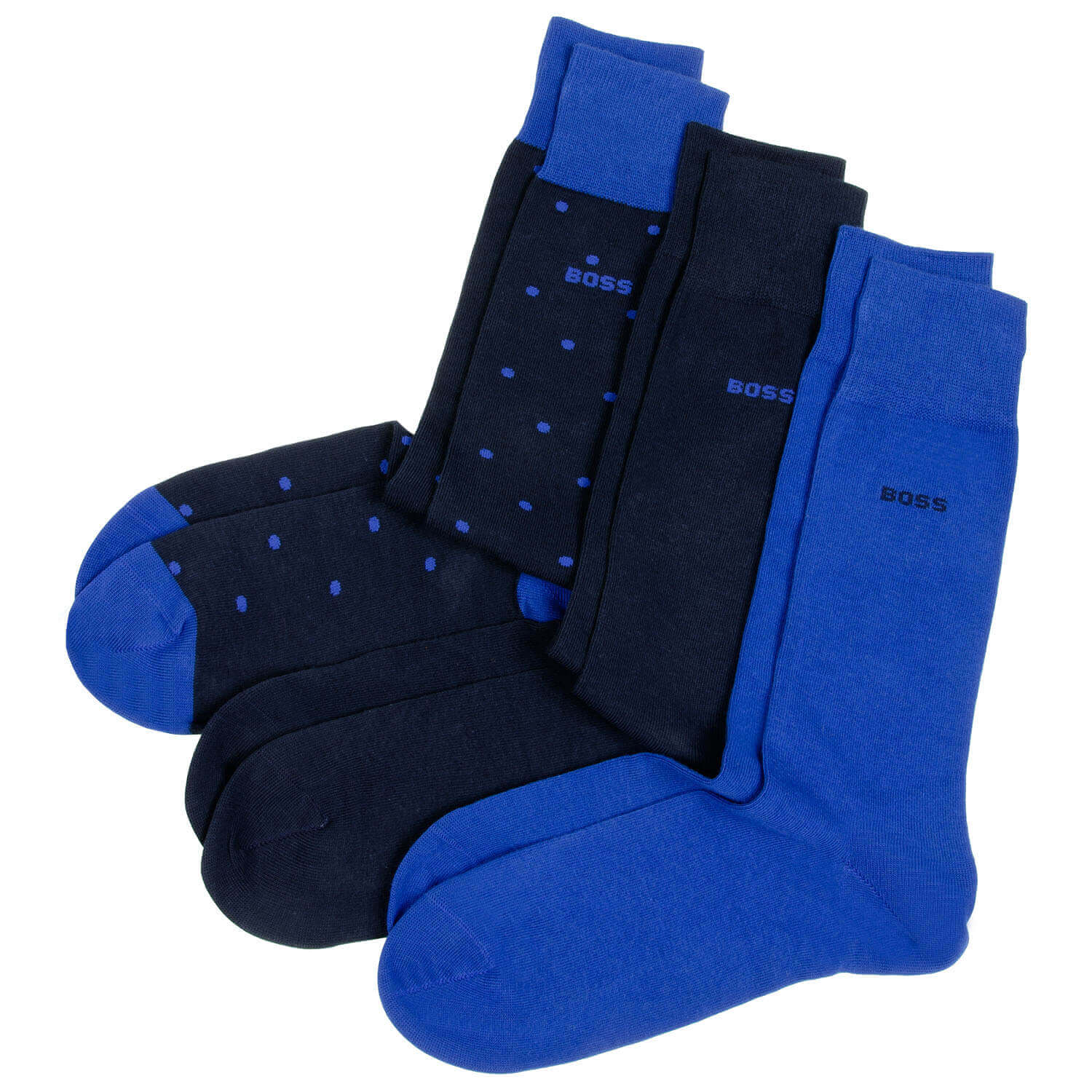 BOSS UniColour Crew Socks (3 Pack)