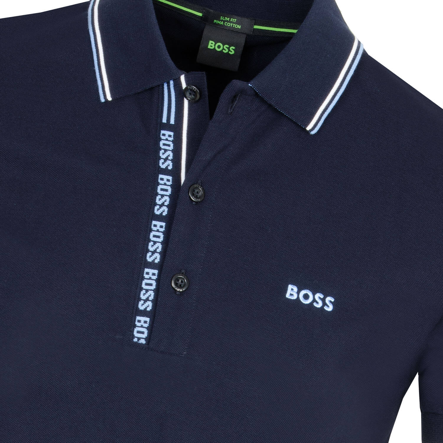 HUGO BOSS Paule 4 Polo Shirt Dark Blue 406 | Scottsdale Golf