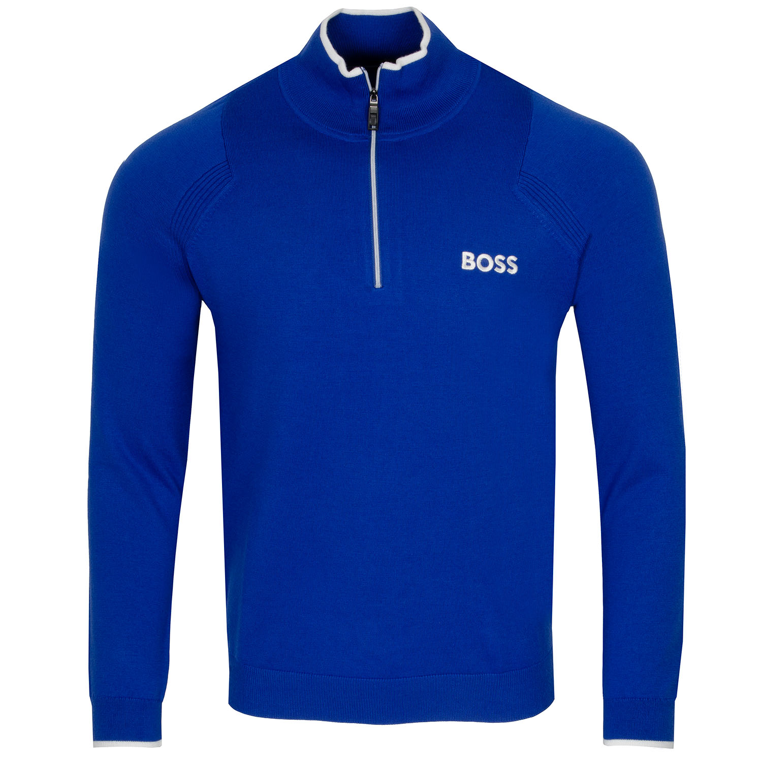 BOSS Zelvin Zip Neck Sweater