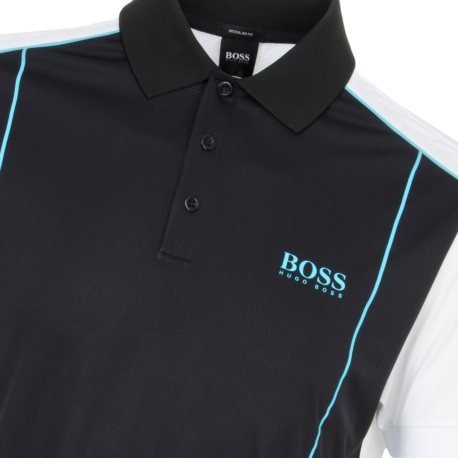 HUGO BOSS Paddy 7 Polo Shirt Black | Scottsdale Golf