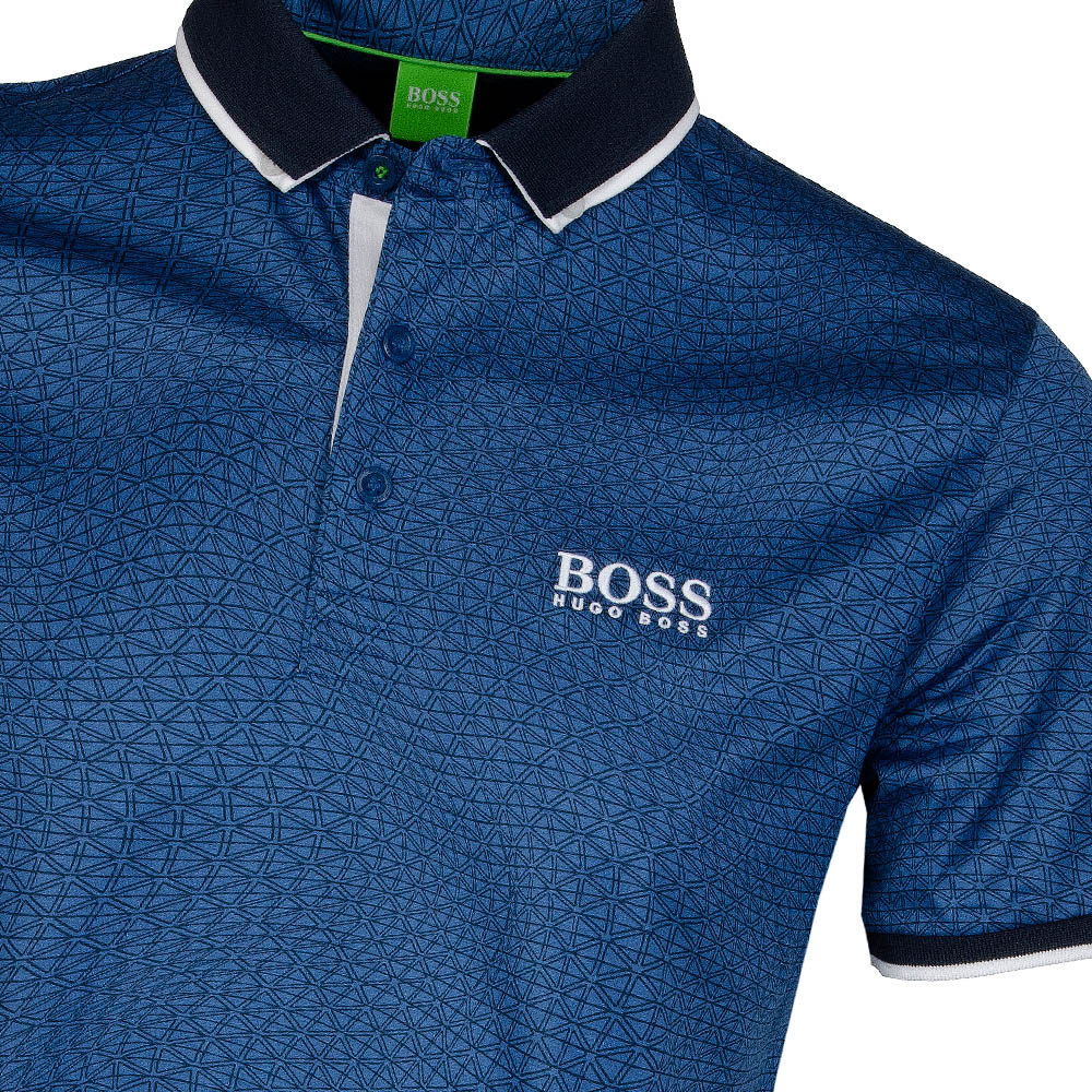Hugo Boss Paddy Pro 5 Polo Shirt Open Blue | Scottsdale Golf