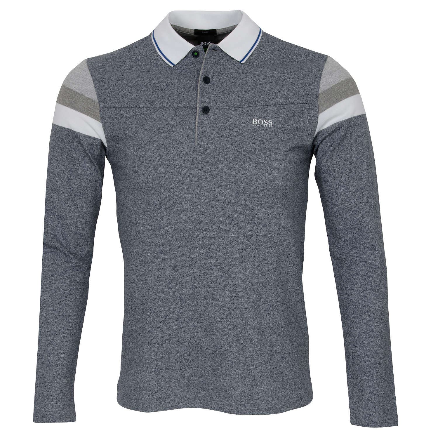 mens boss long sleeve polo