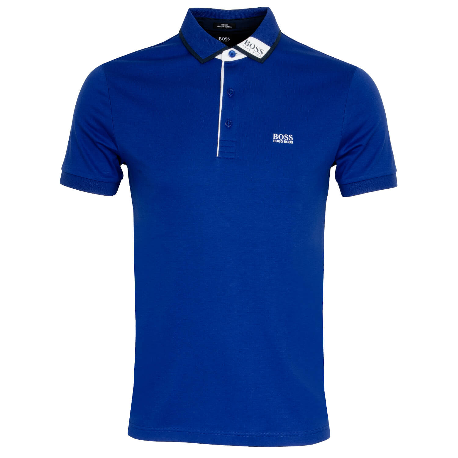 HUGO BOSS Paule 1 Polo Shirt Bright Blue 438 | Scottsdale Golf