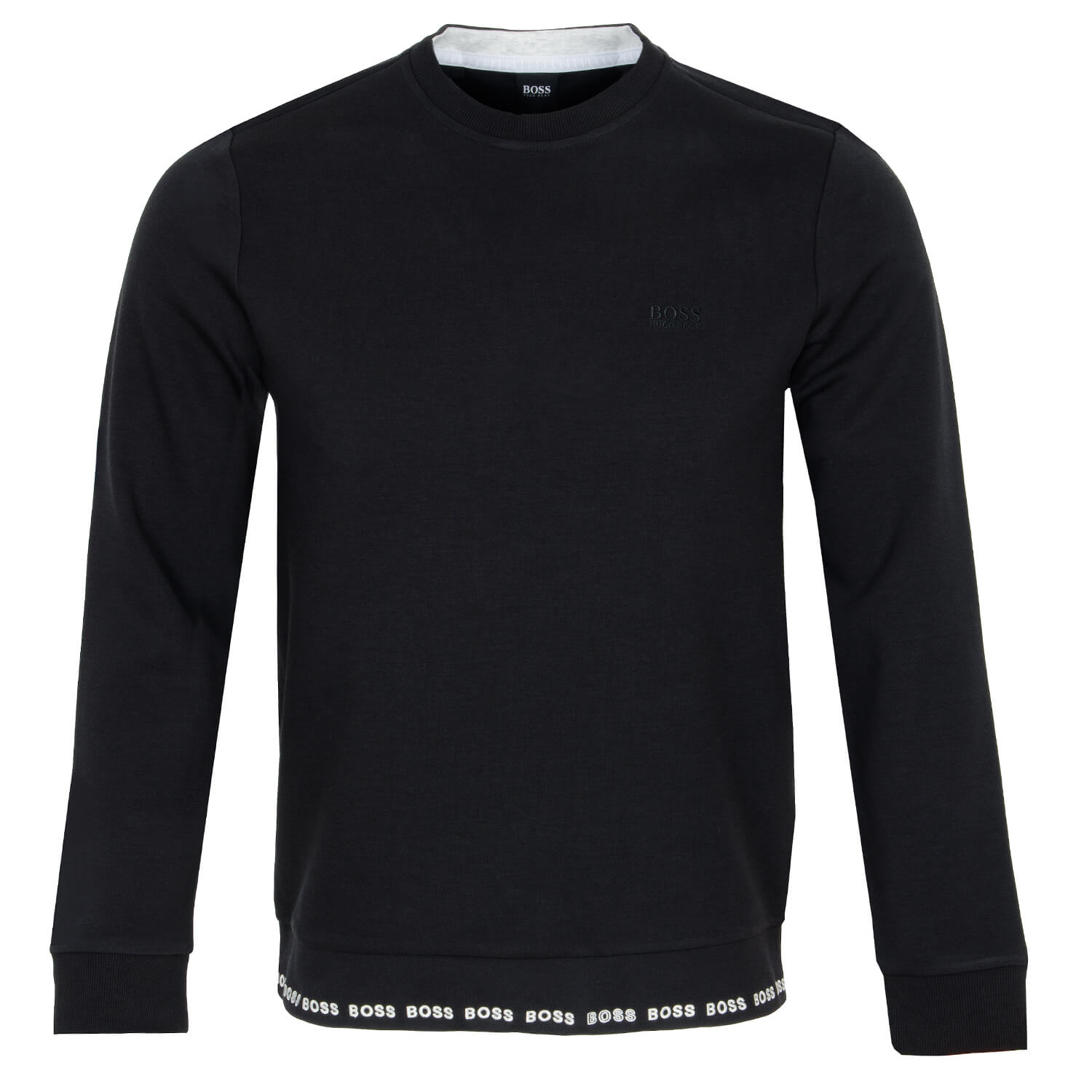 HUGO BOSS Salbo 1 Sweatshirt Black | Scottsdale Golf