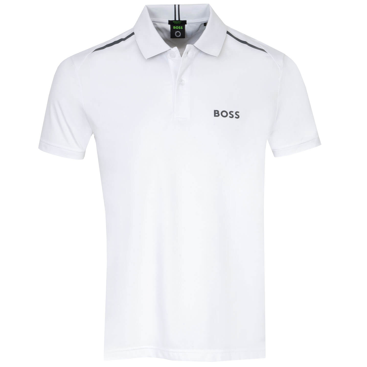 HUGO BOSS Paddytech Polo Shirt White | Scottsdale Golf