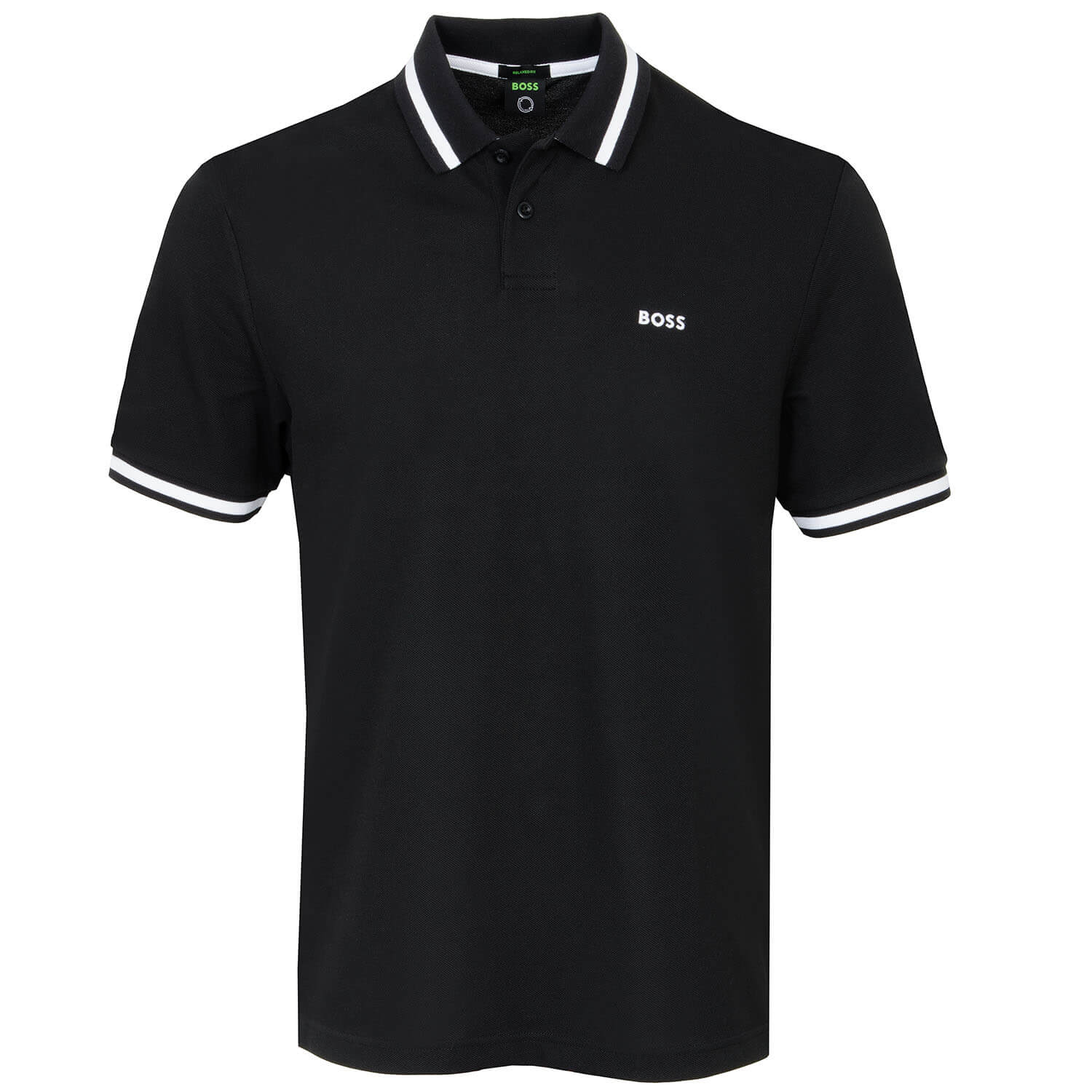 HUGO BOSS Pio Polo Shirt Black | Scottsdale Golf
