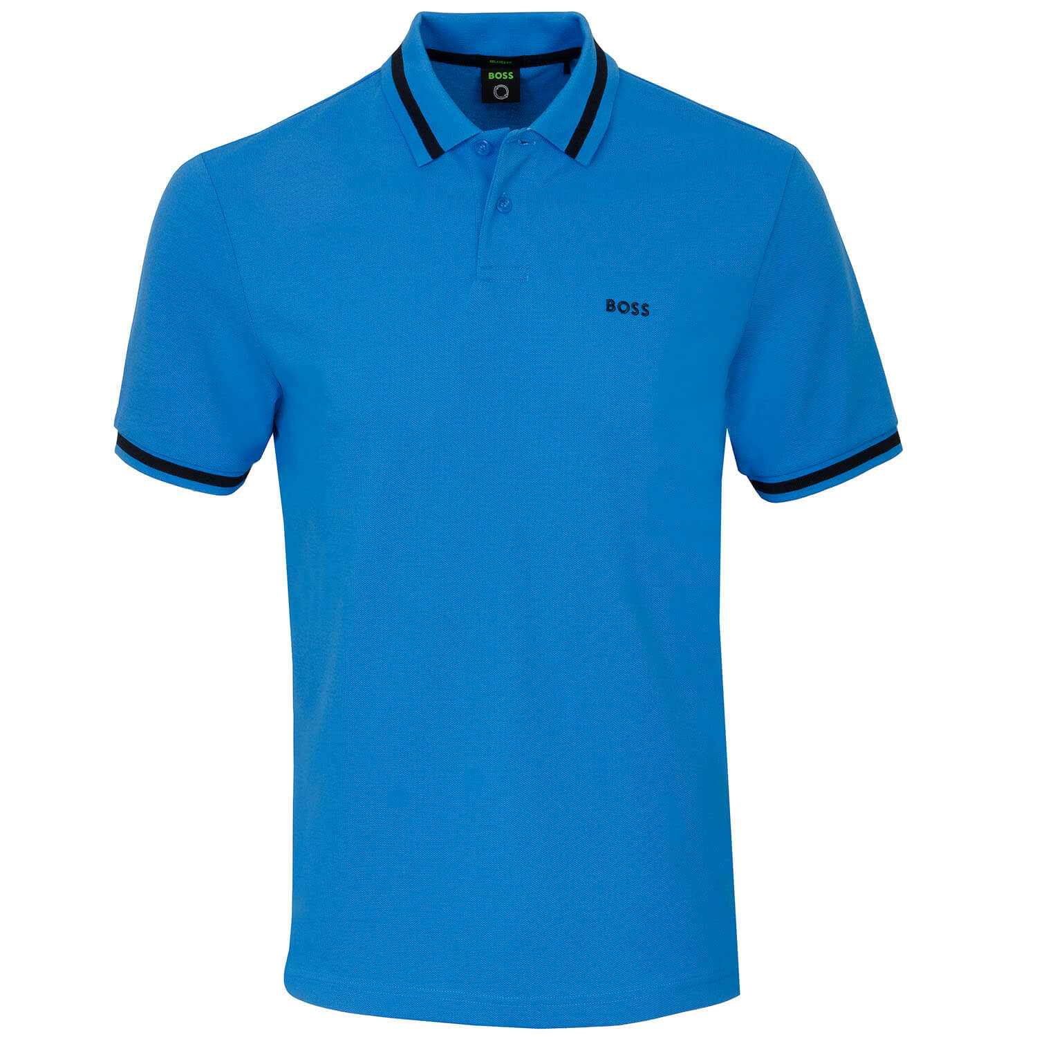 HUGO BOSS Pio Polo Shirt Open Blue | Scottsdale Golf
