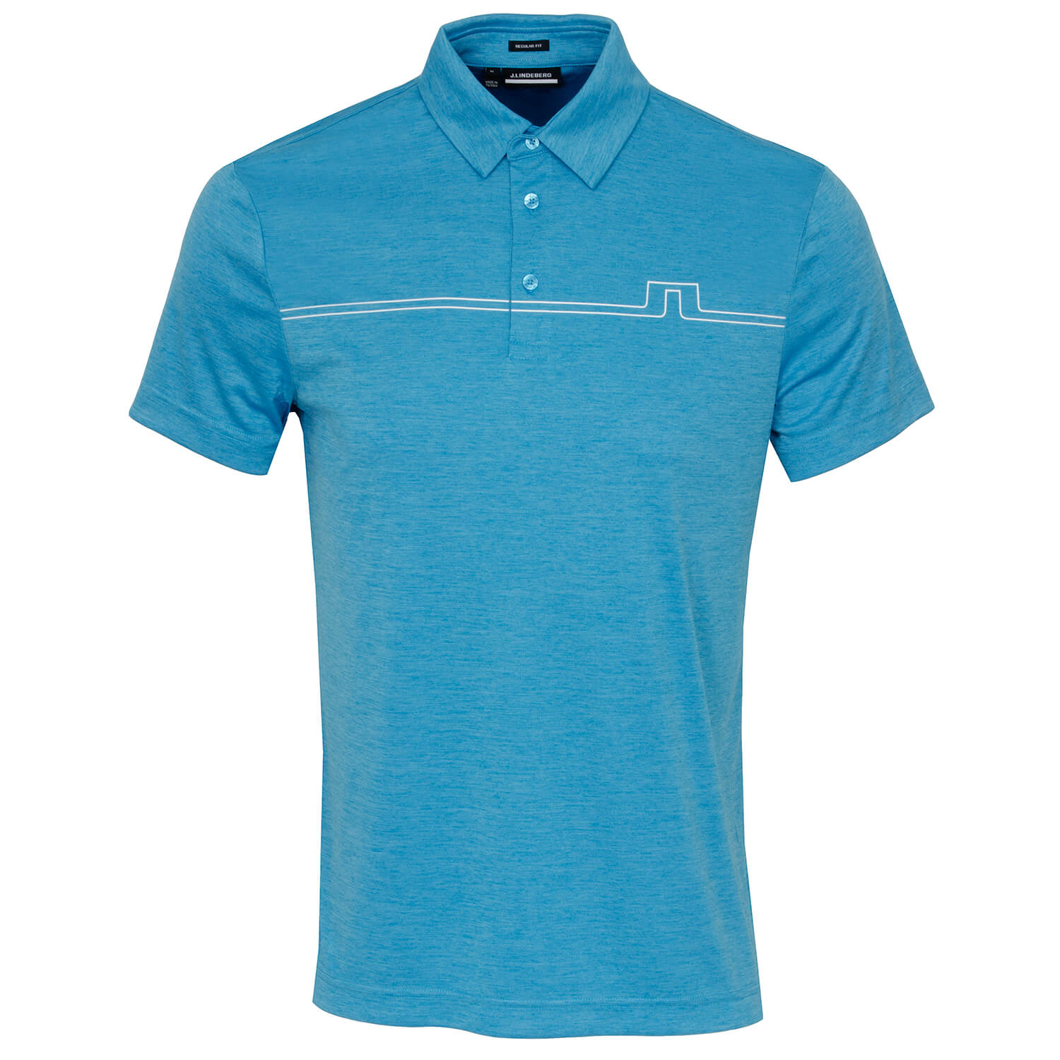 J Lindeberg Clay Polo Shirt Fancy Melange | Scottsdale Golf
